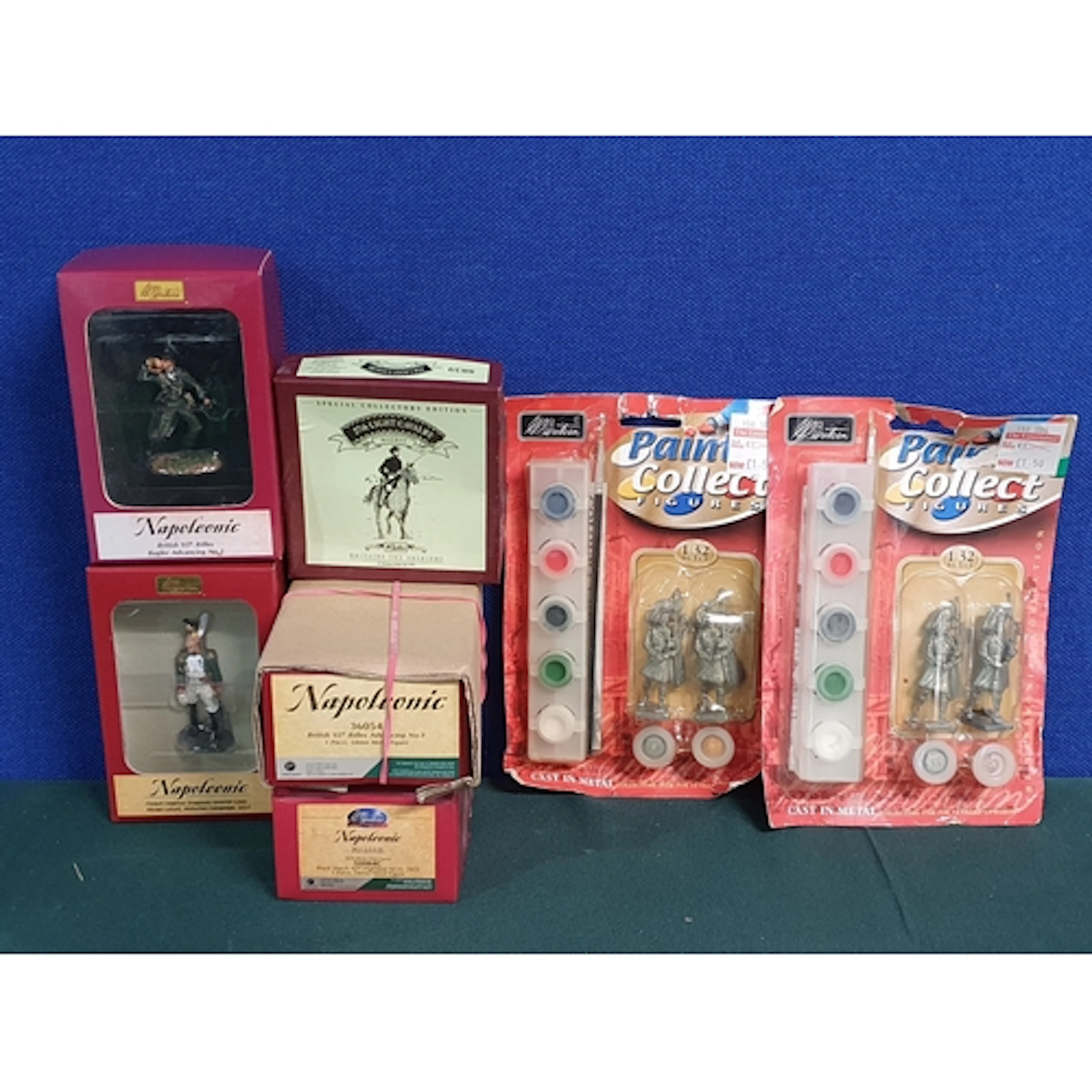 Four boxed Britains Napoleonic Figures comprising 50004C Bla...