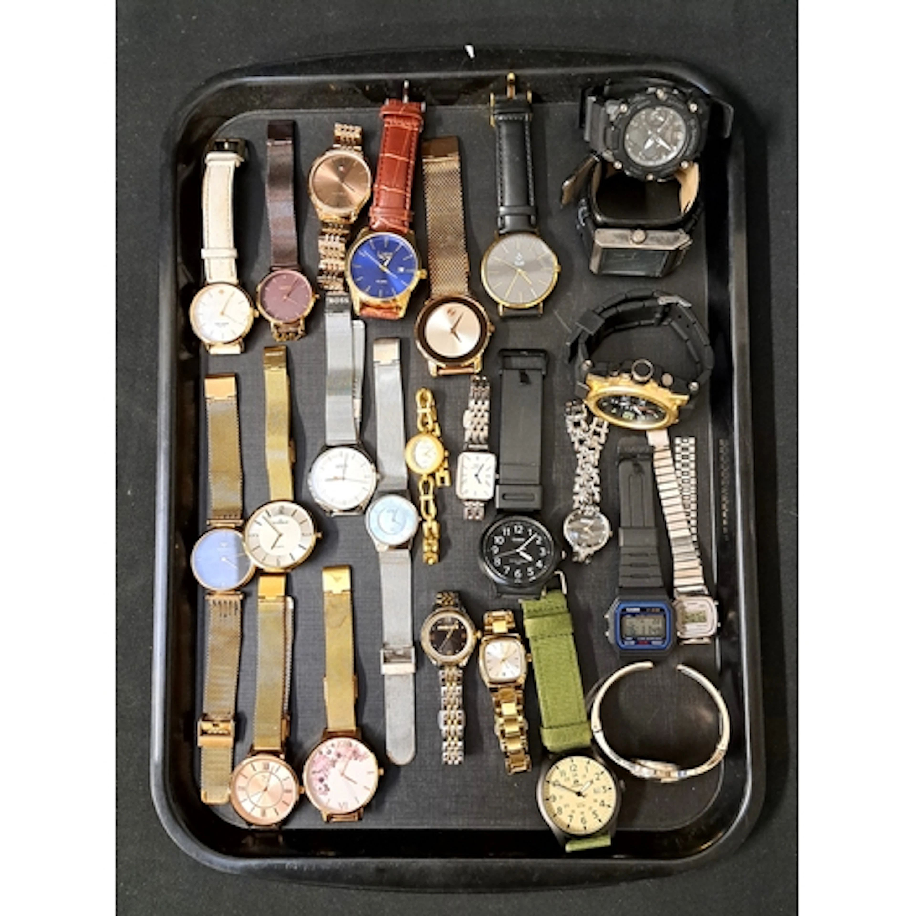 SELECTION OF LADIES AND GENTLEMEN'S WRISTWATCHES including G...