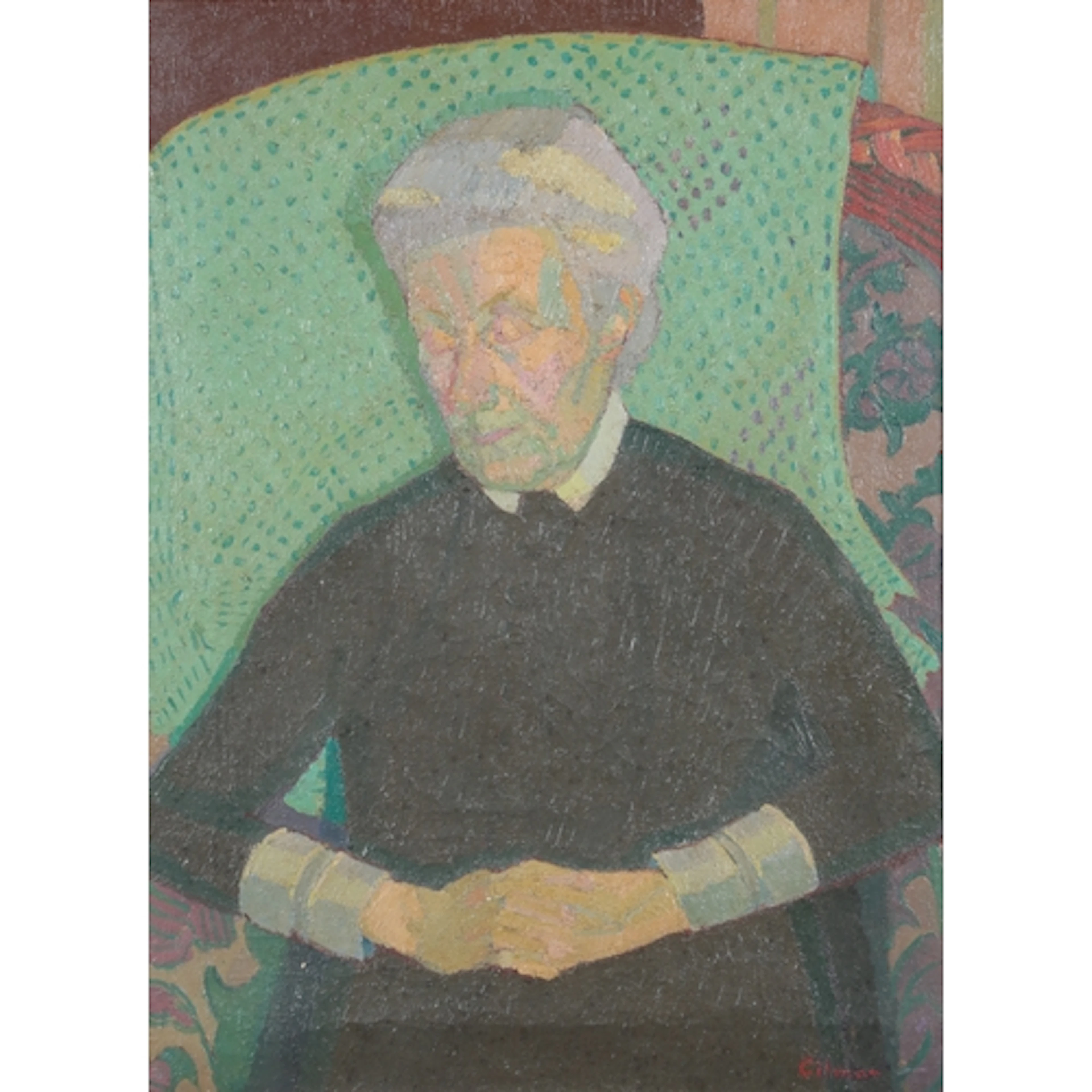 Harold Gilman (1876-1919) The artist's mother, circa 1917, ...