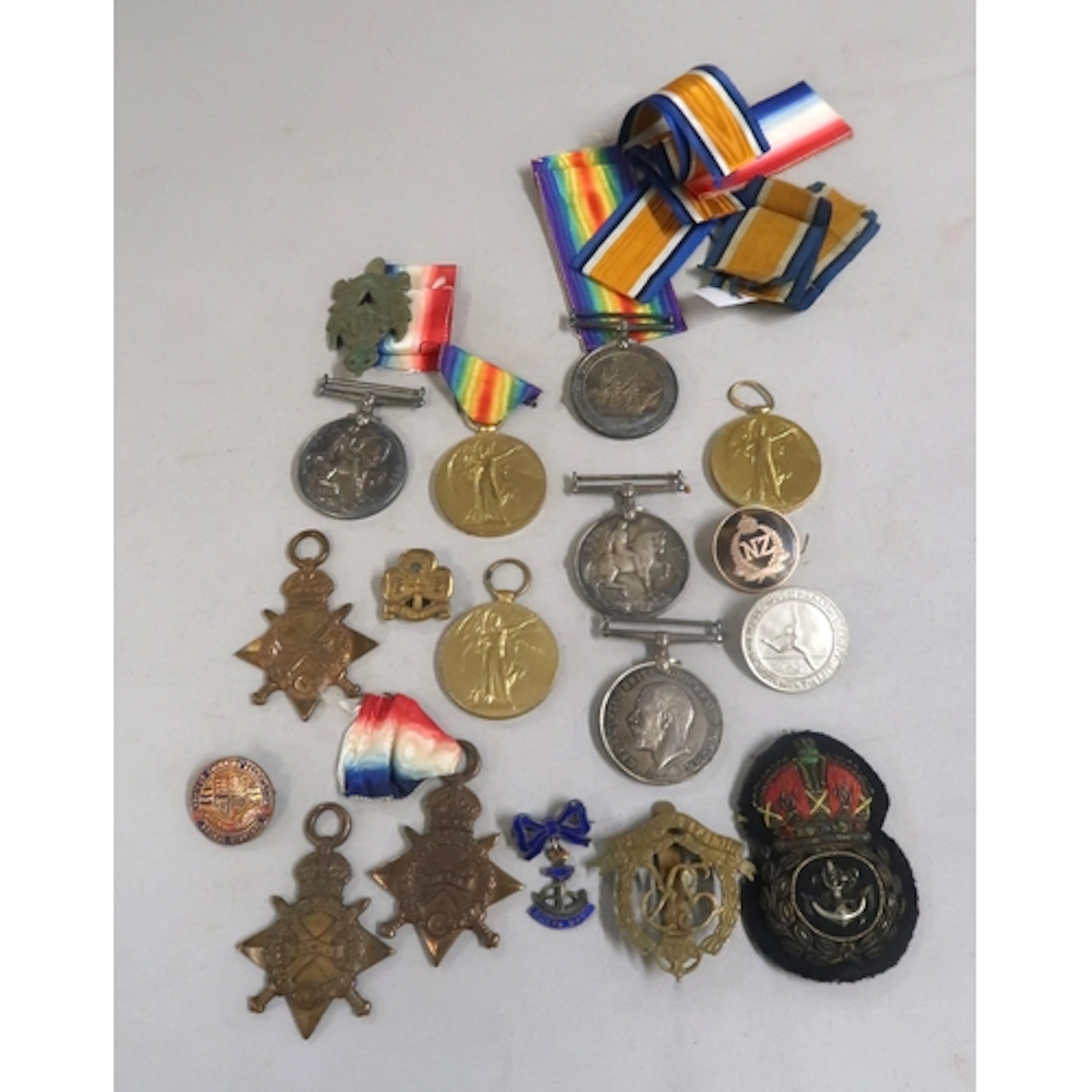 King George V naval Long Service and Good Conduct medal to 2...