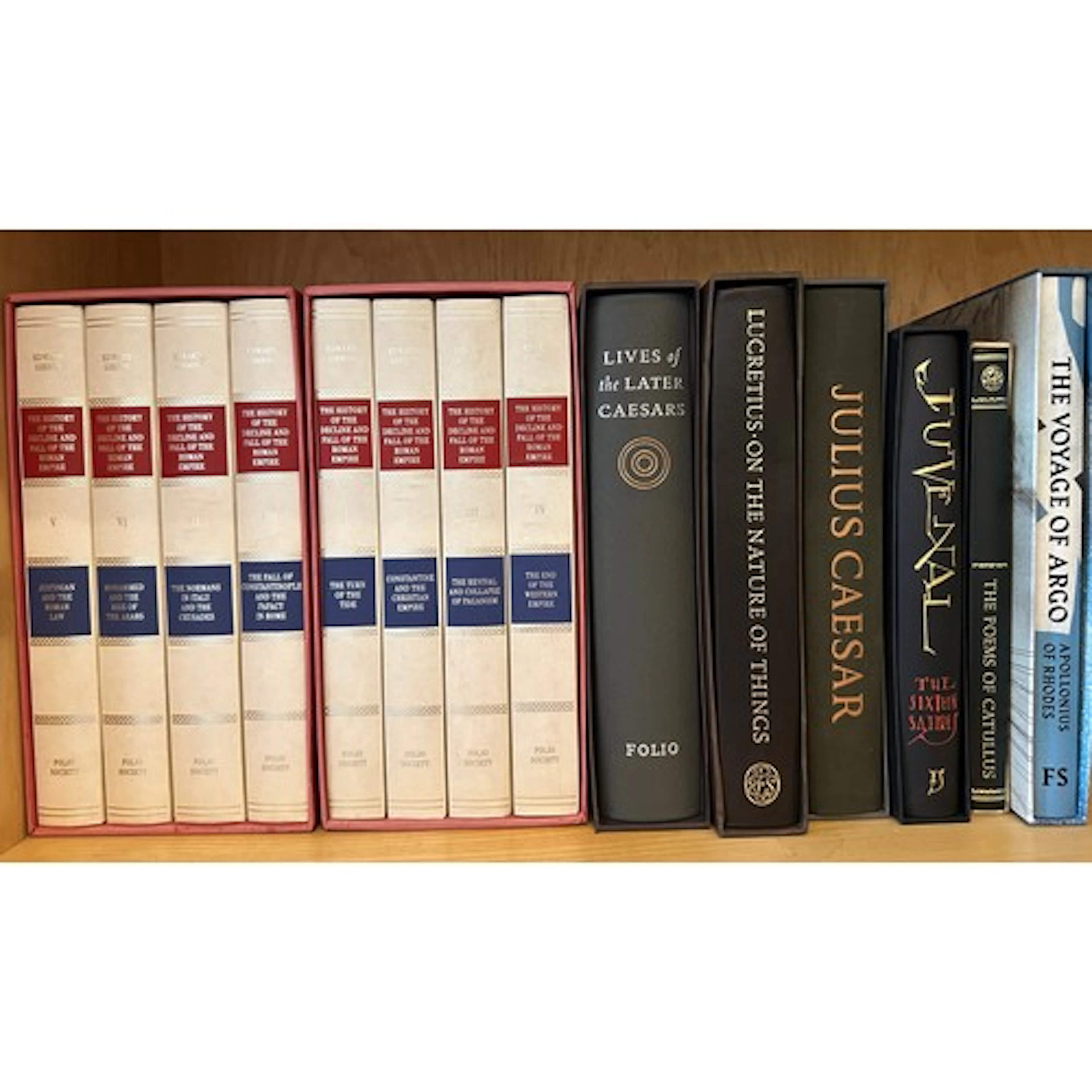 Folio Society: Edward Gibbon 'The History of the Decline and...
