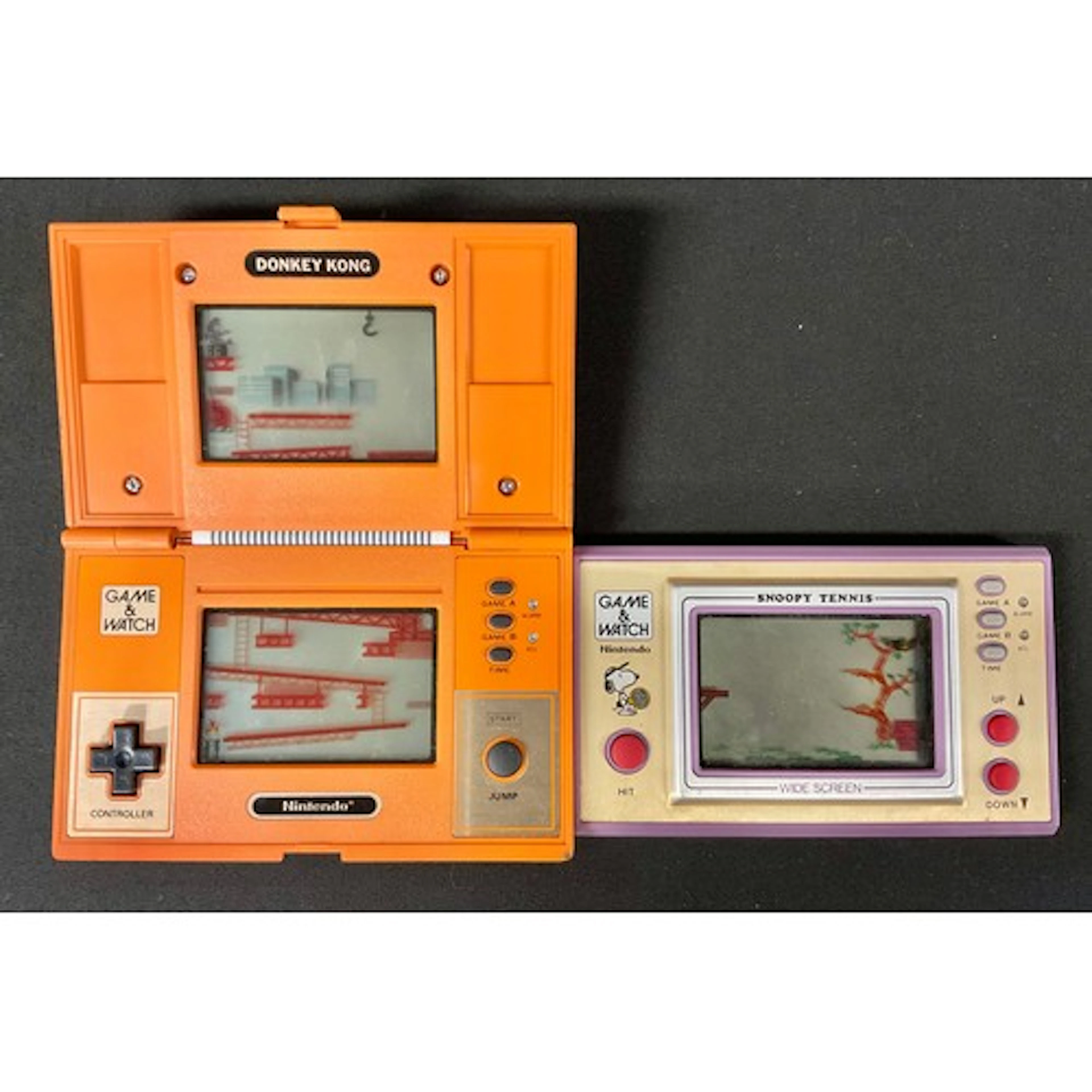Retro Gaming - two 1980’s Nintendo Game & Watch hand-held ga...