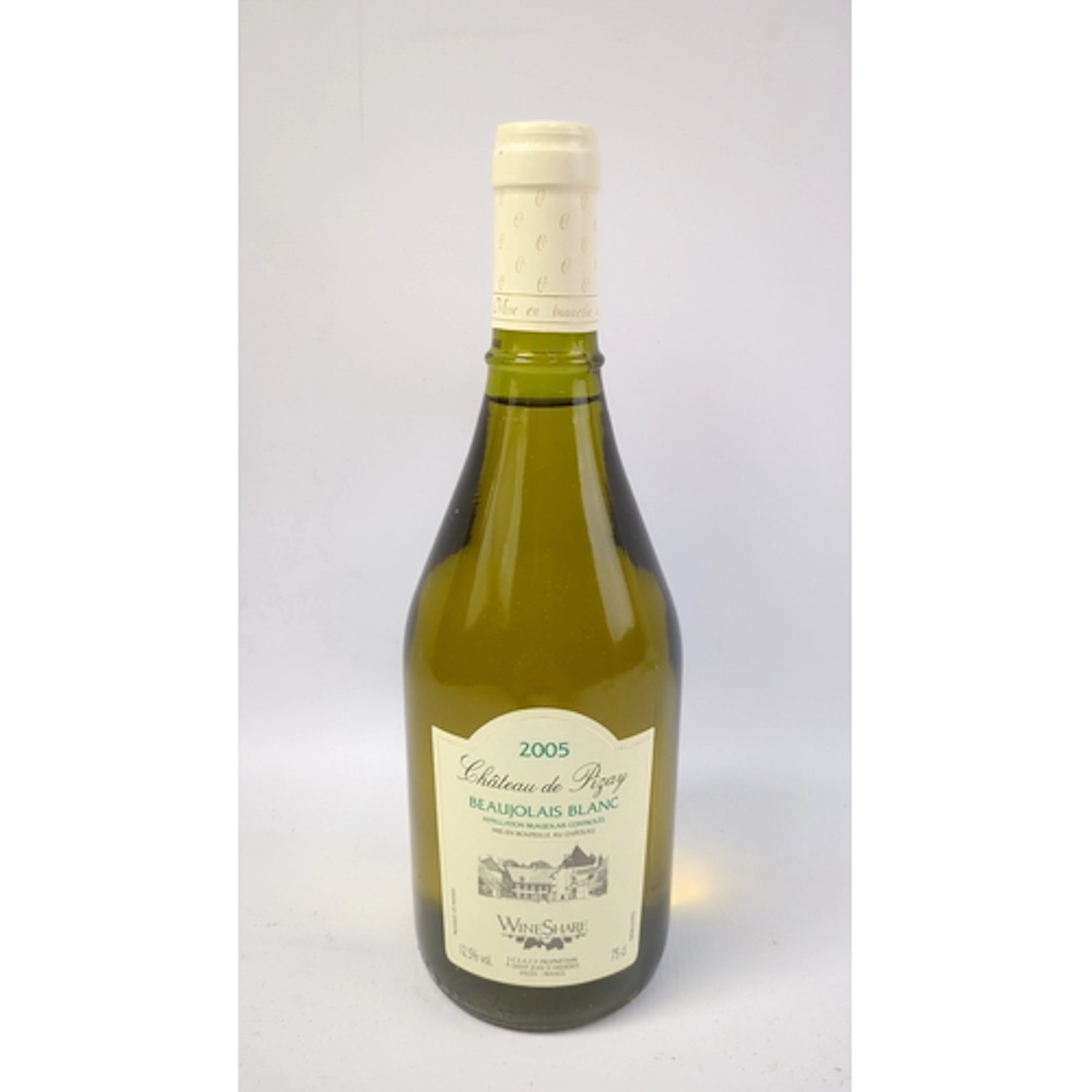 12 x bottles of 2005 Château de Pizay Beaujolais Blanc, 12.5...