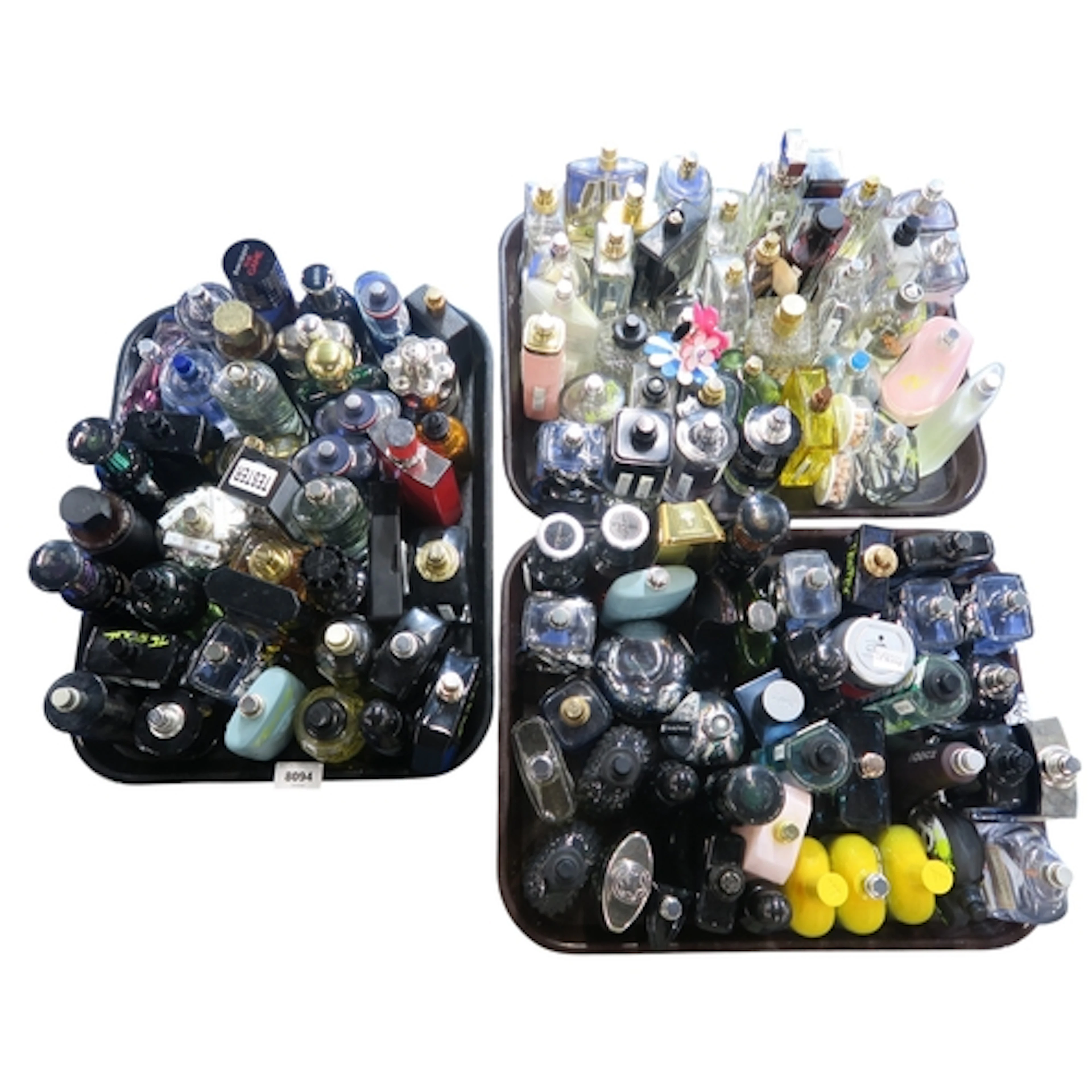 A collection of mainly gents aftershaves to include Gucci Gu...