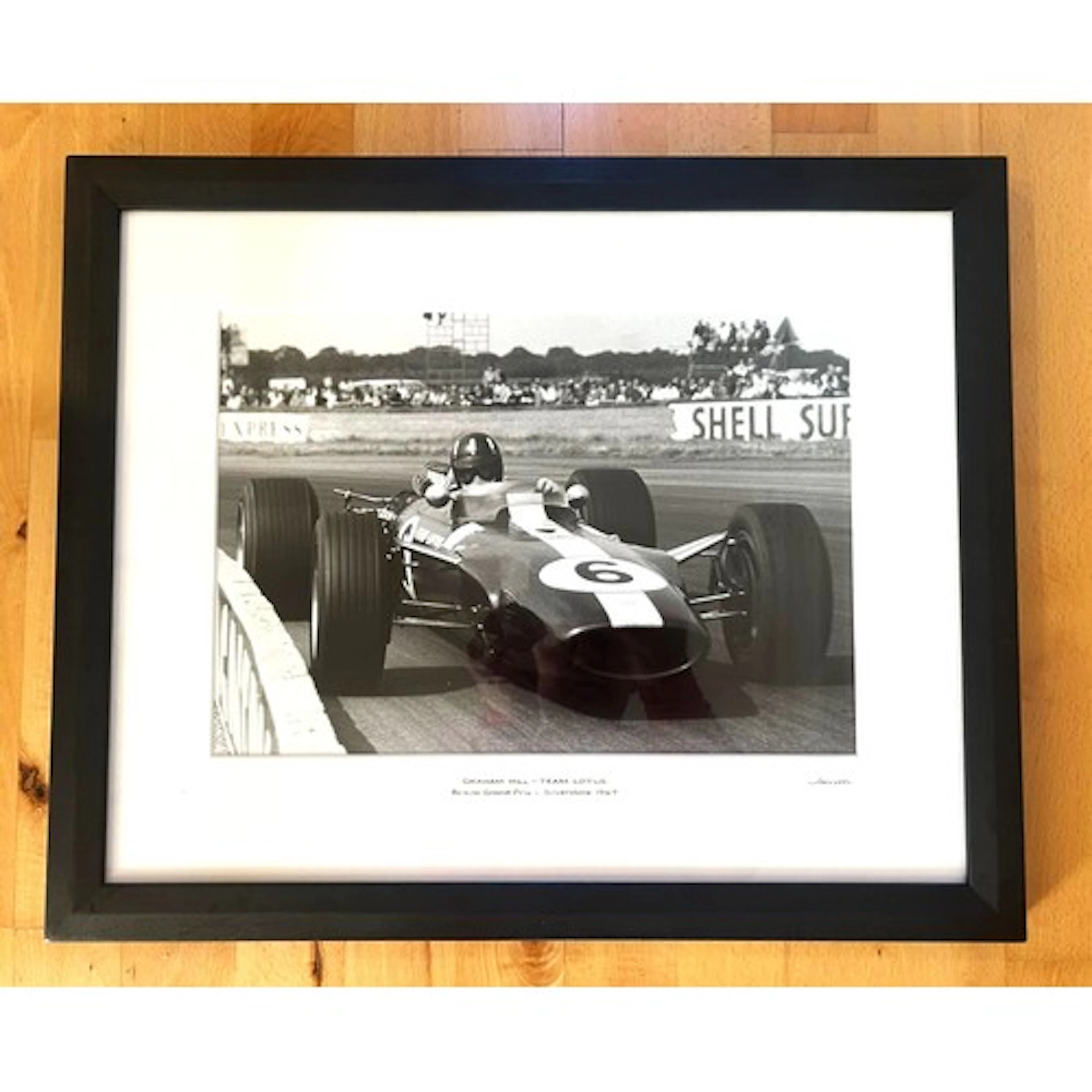 Three Framed Motor Racing Jarrotts Prints Stirling Moss - M...
