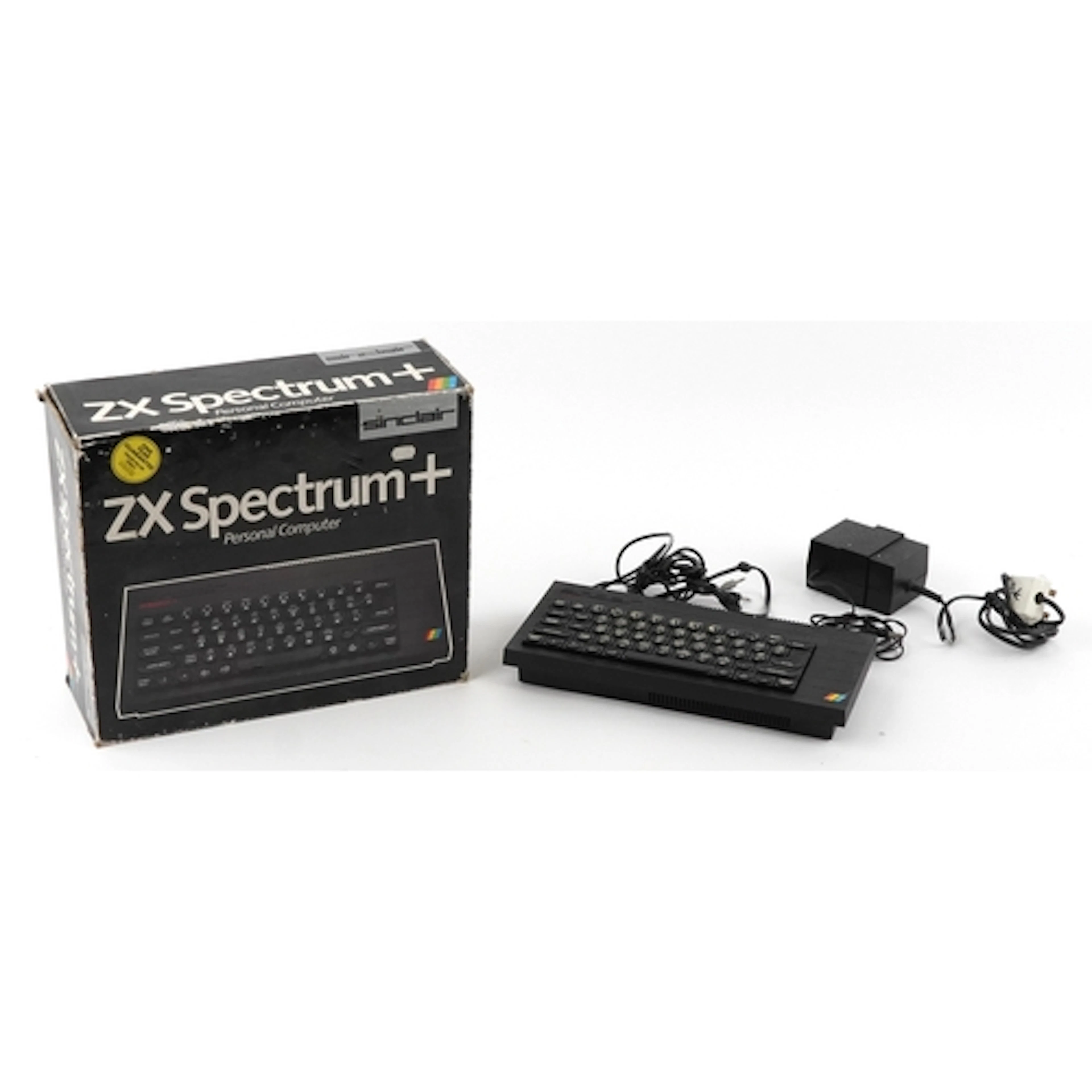 Sinclair ZX Spectrum Plus personal computer in original fitt...