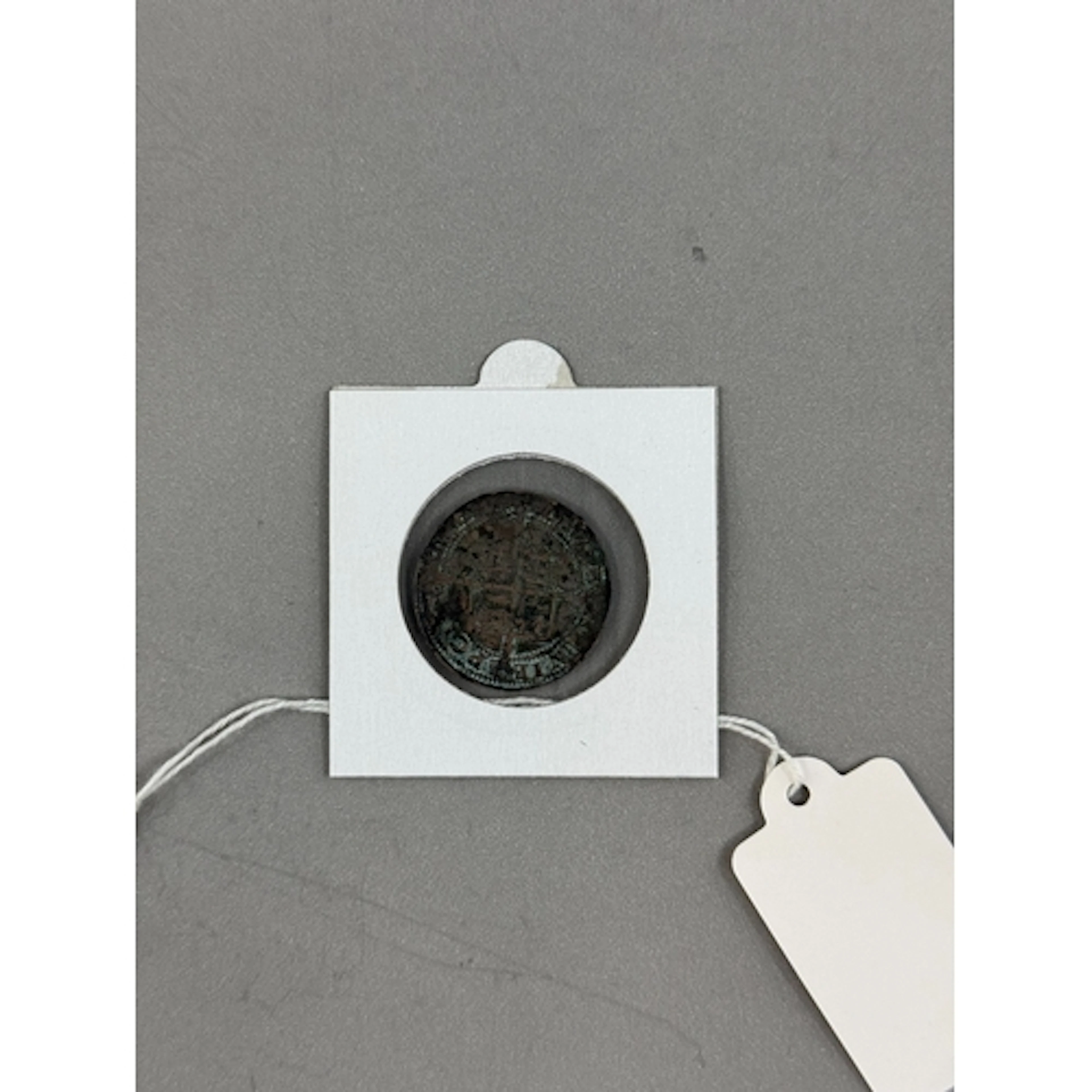 English Silver Coins: Henry VIII groat, portrait, reverse Ro...