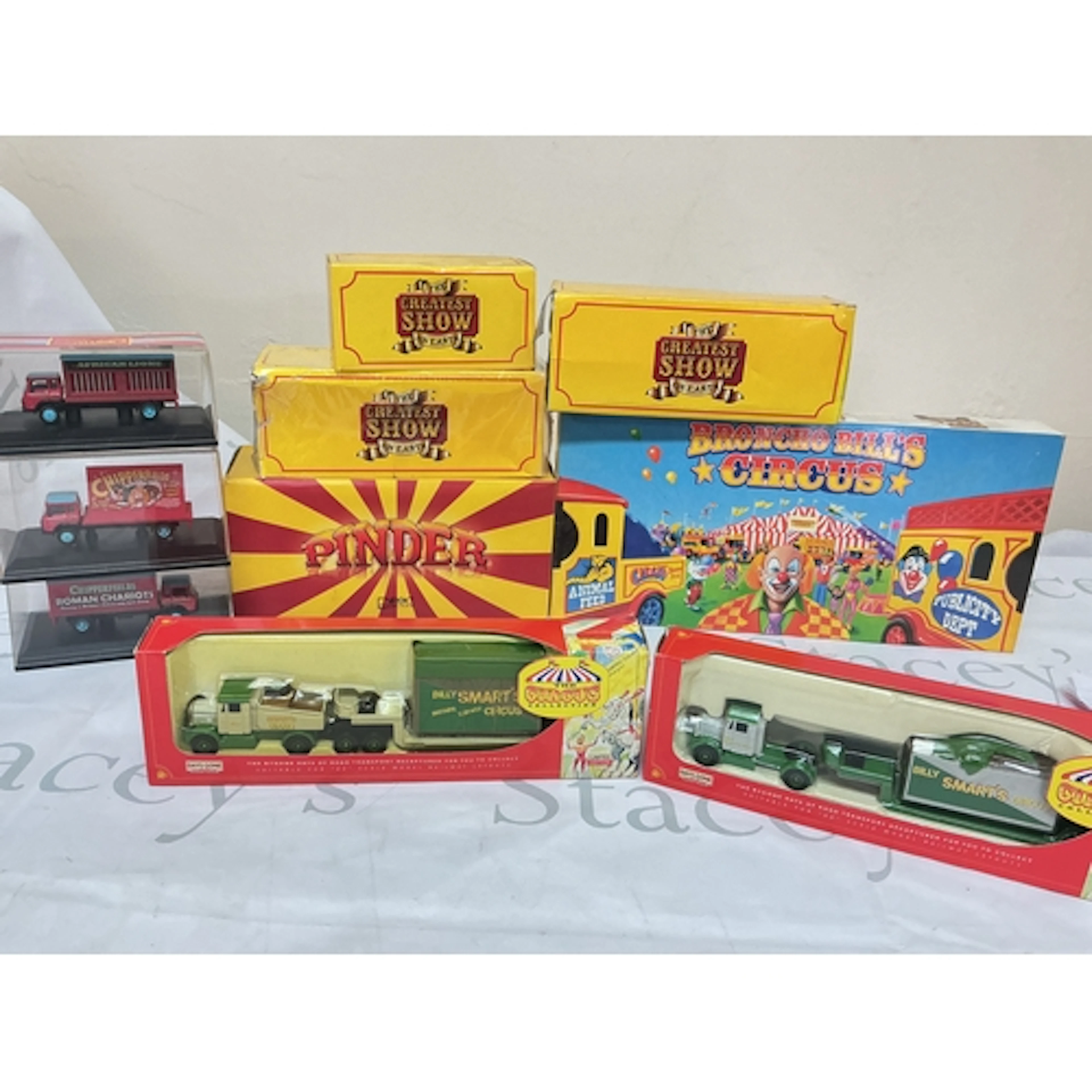 A Small Collection Of Various Diecast Circus Models, Includi...
