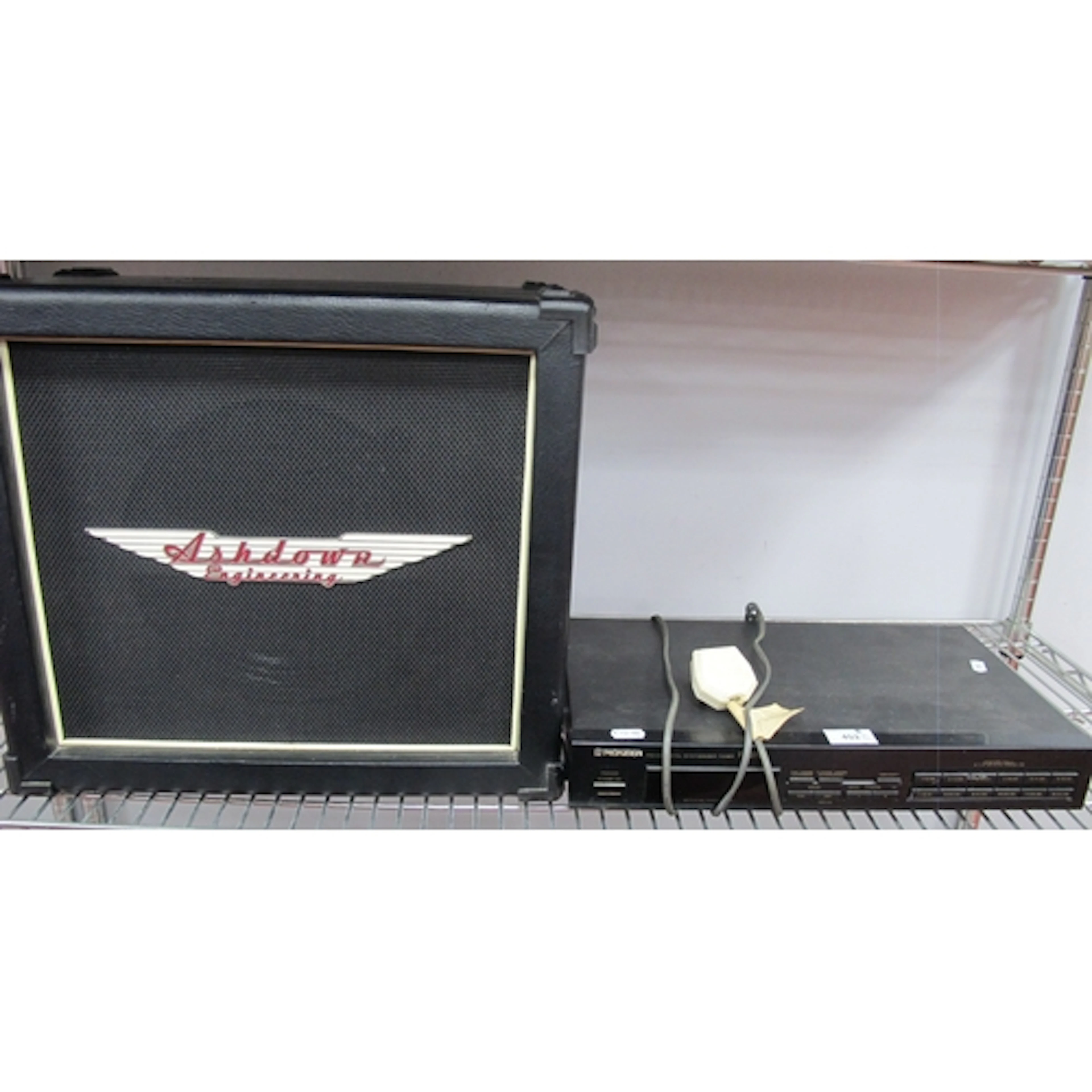 A Pioneer F-227L FM/AM Digital Synthesizer Tuner together wi...
