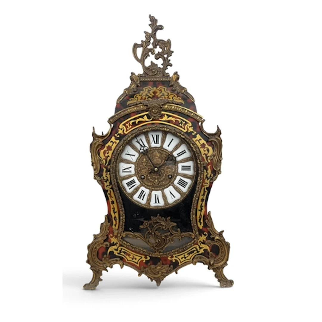 AN ITALIAN REPRODUCTION OF A LOUIS XV STYLE 'BOULLE' MARQUET...