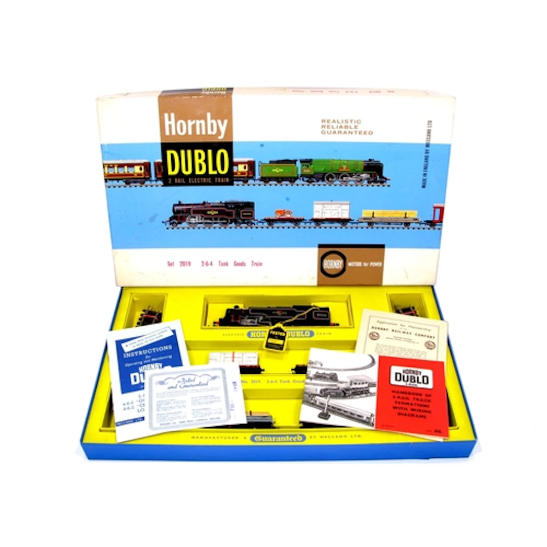 A rare boxed Hornby Dublo Canadian Export late 2019 2-6-4T G...