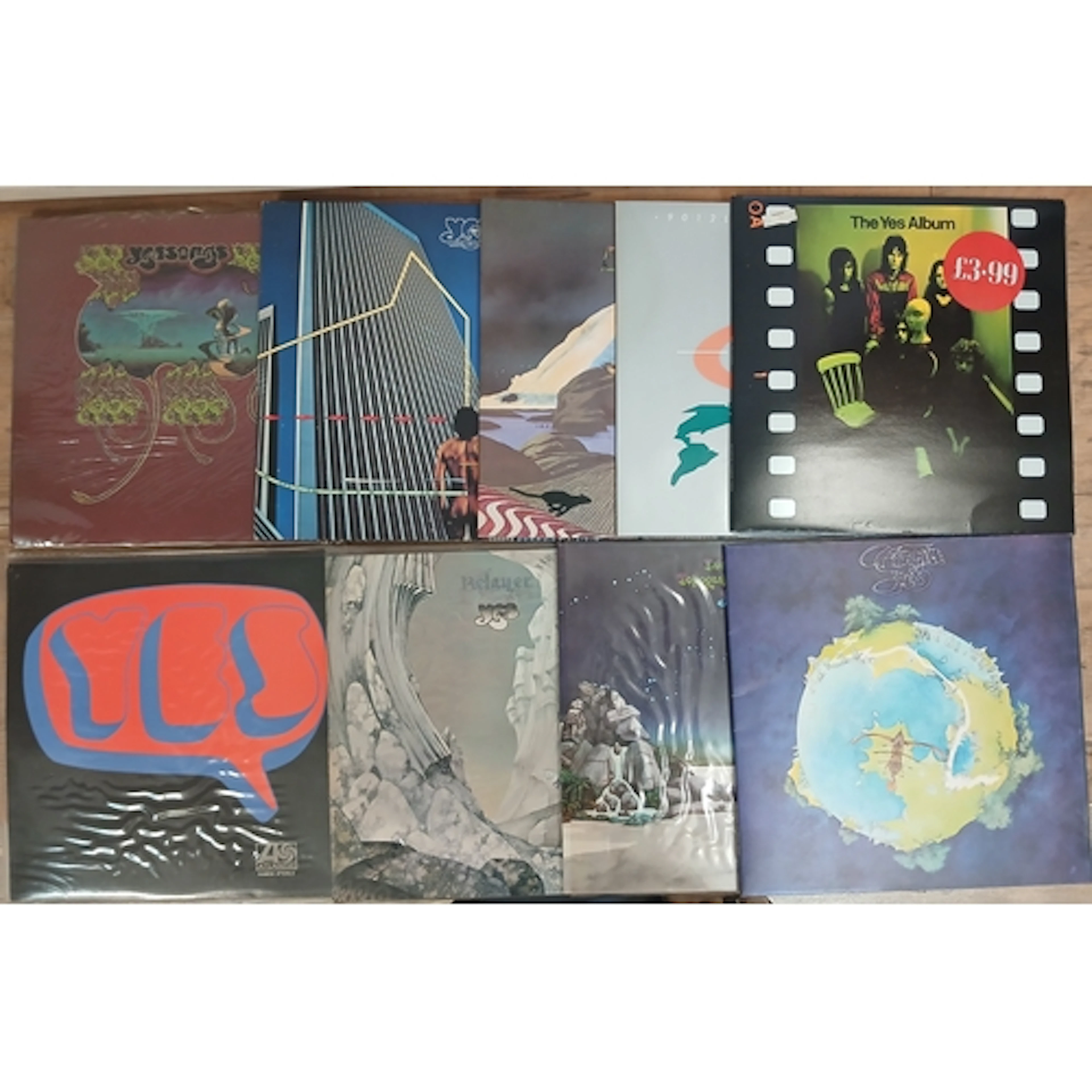 Yes - a group of 9 LPs.
