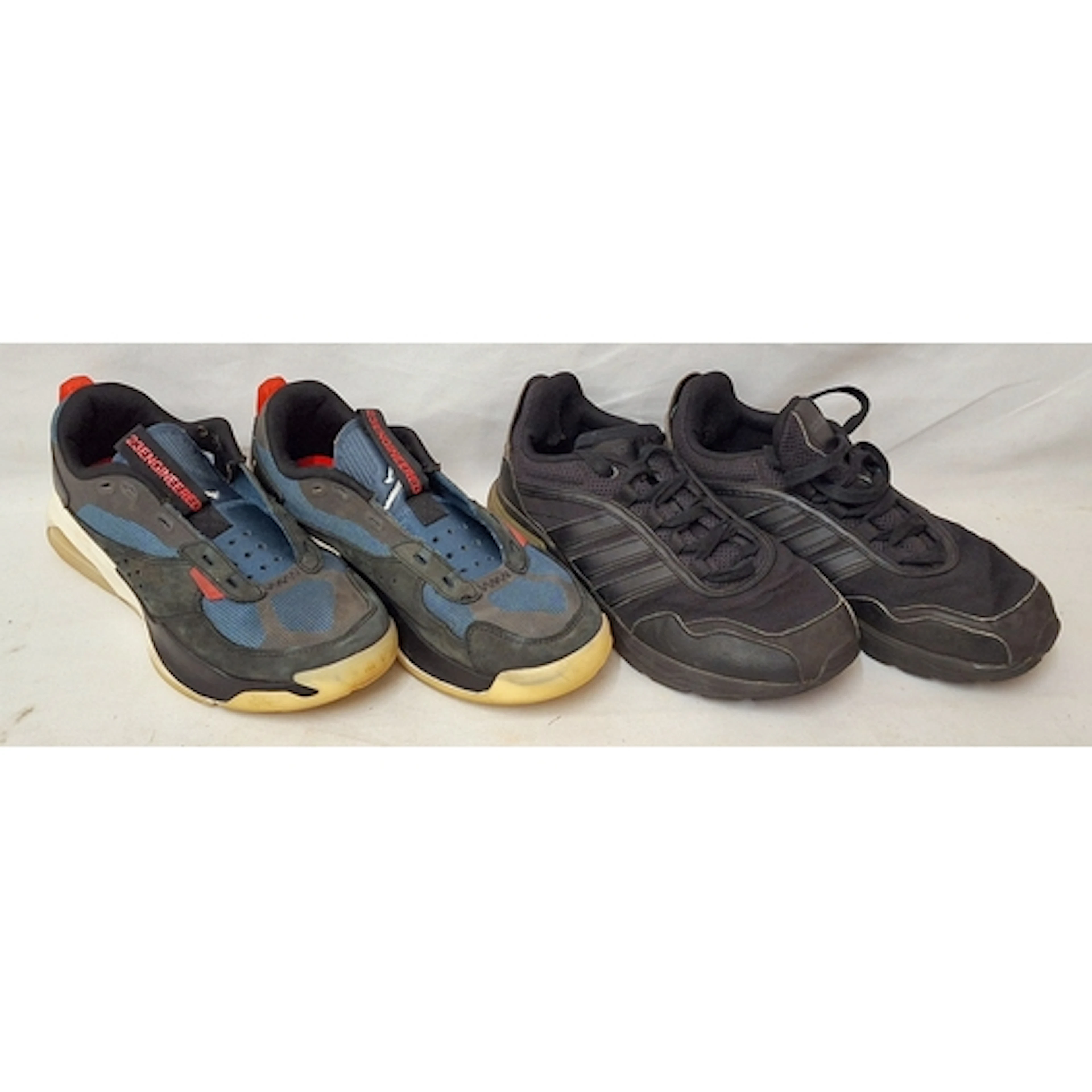 Trainers: Adidas Black Cloudform UK size 6.5 and Nike Air Ma...
