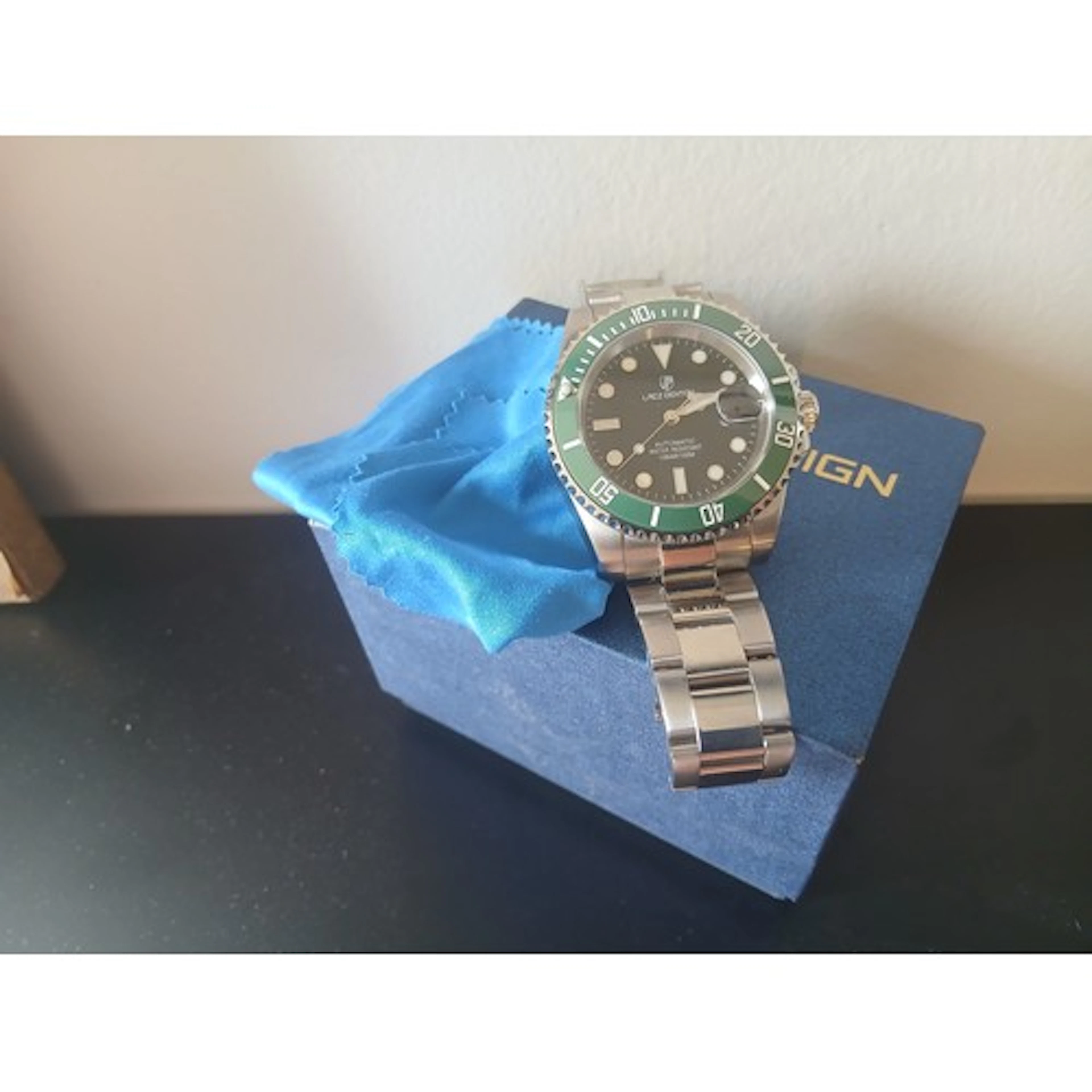Lacz Denton Gentleman's Sports Watch Automatic Movement Wate...