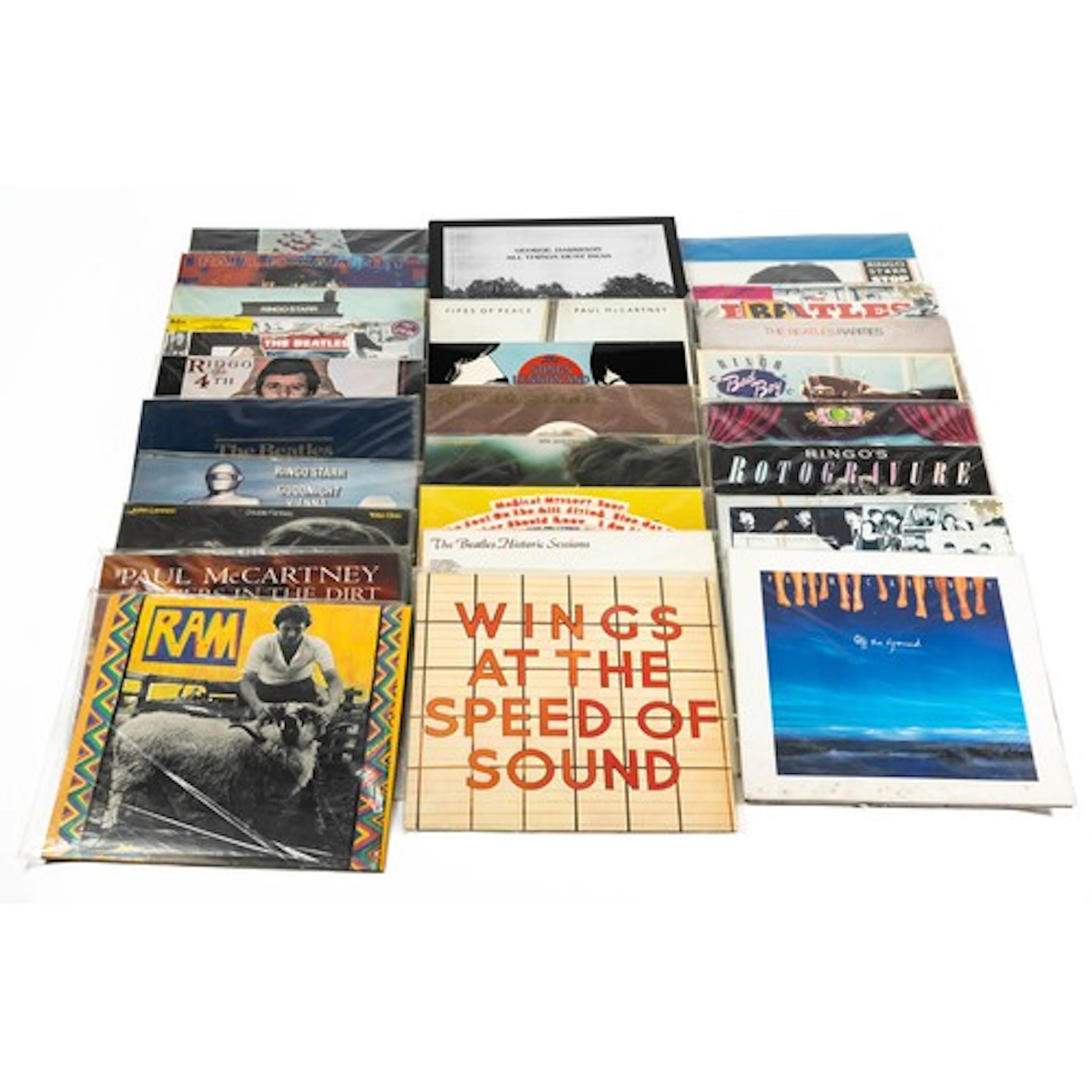 The Beatles, a collection of solo LPs by Paul McCartney, Joh...