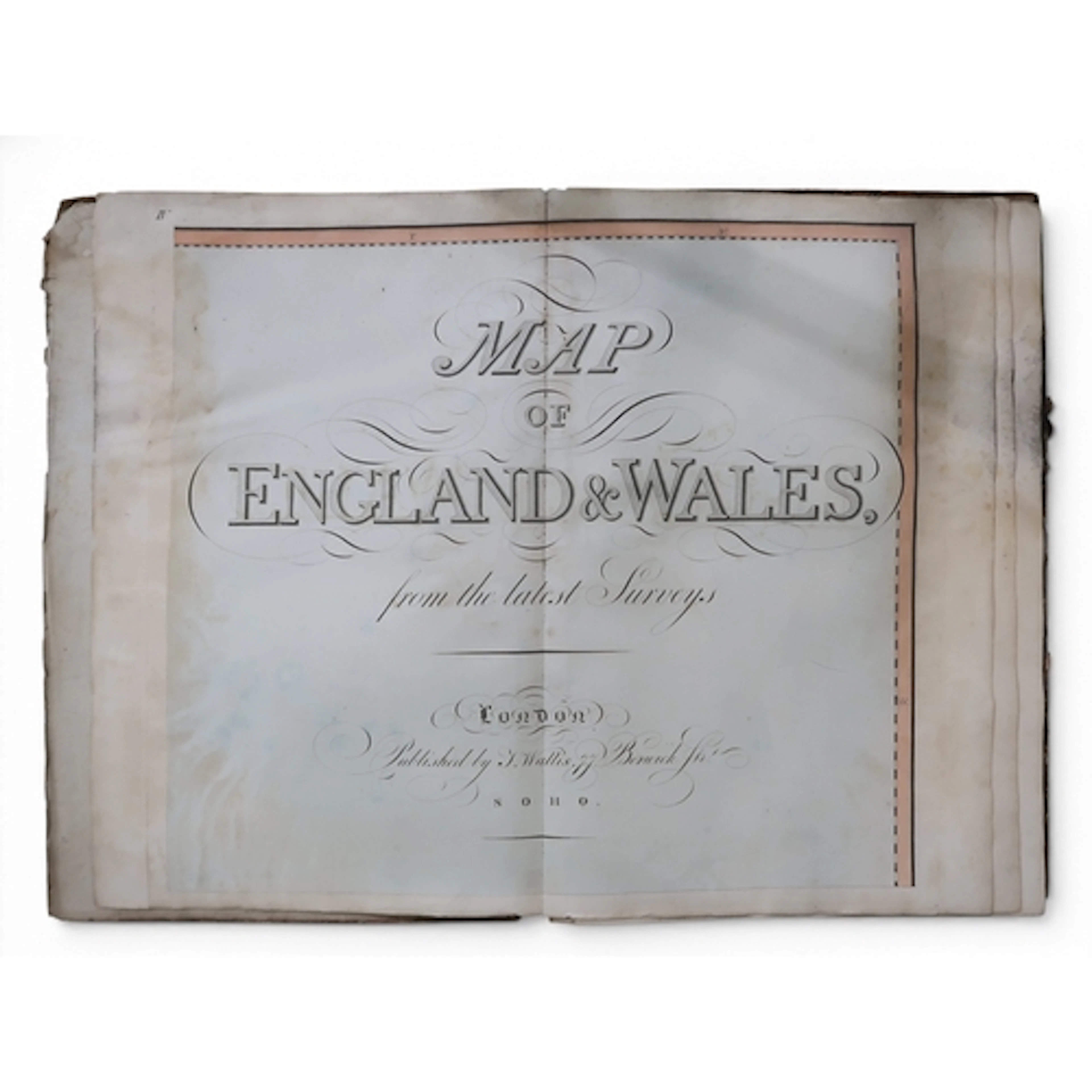 CARTOGRAPHY Wallis (James) Map of England & Wales Pulish...