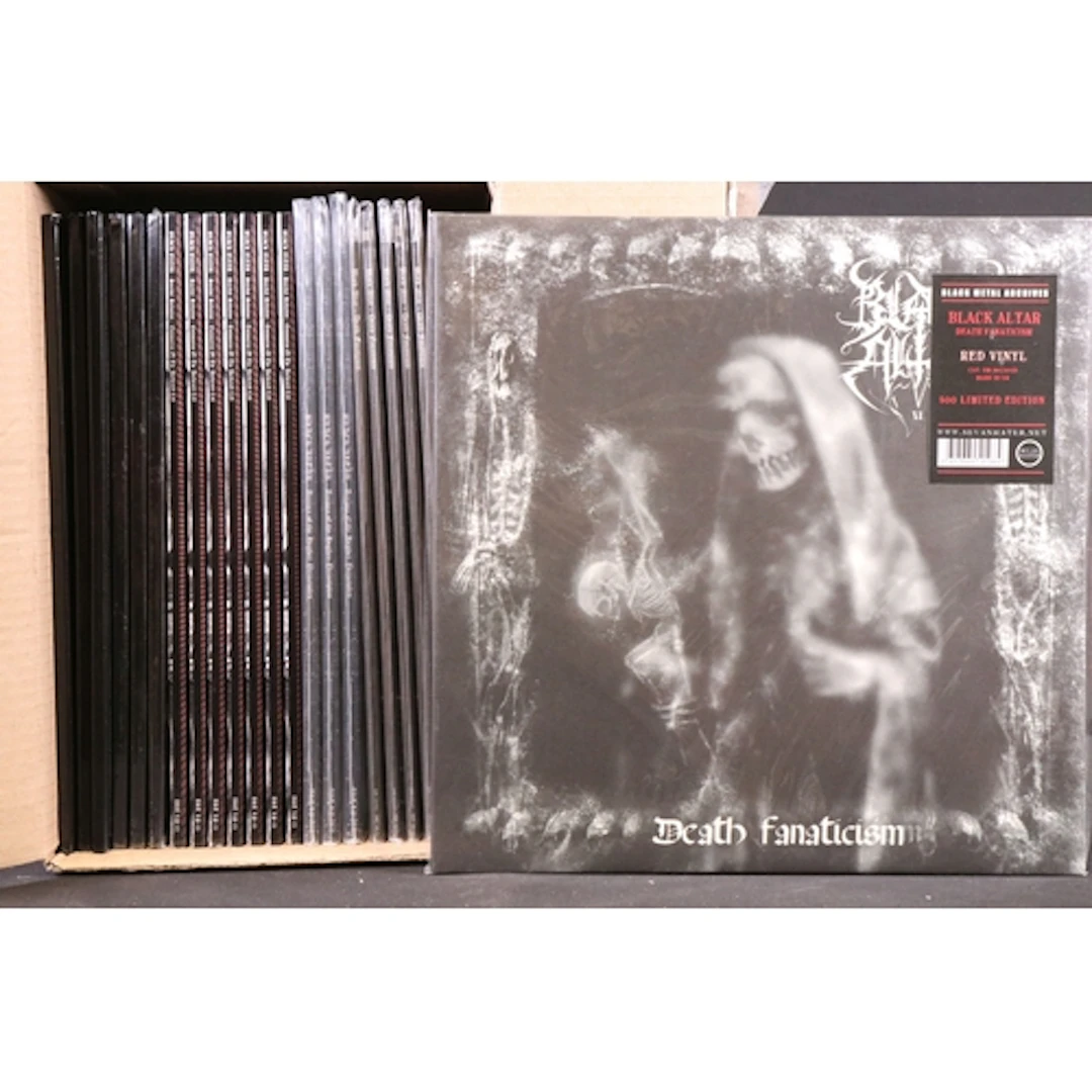 Vinyl - 22 Black Altar LPs to include Death Fanaticism x 6 (...