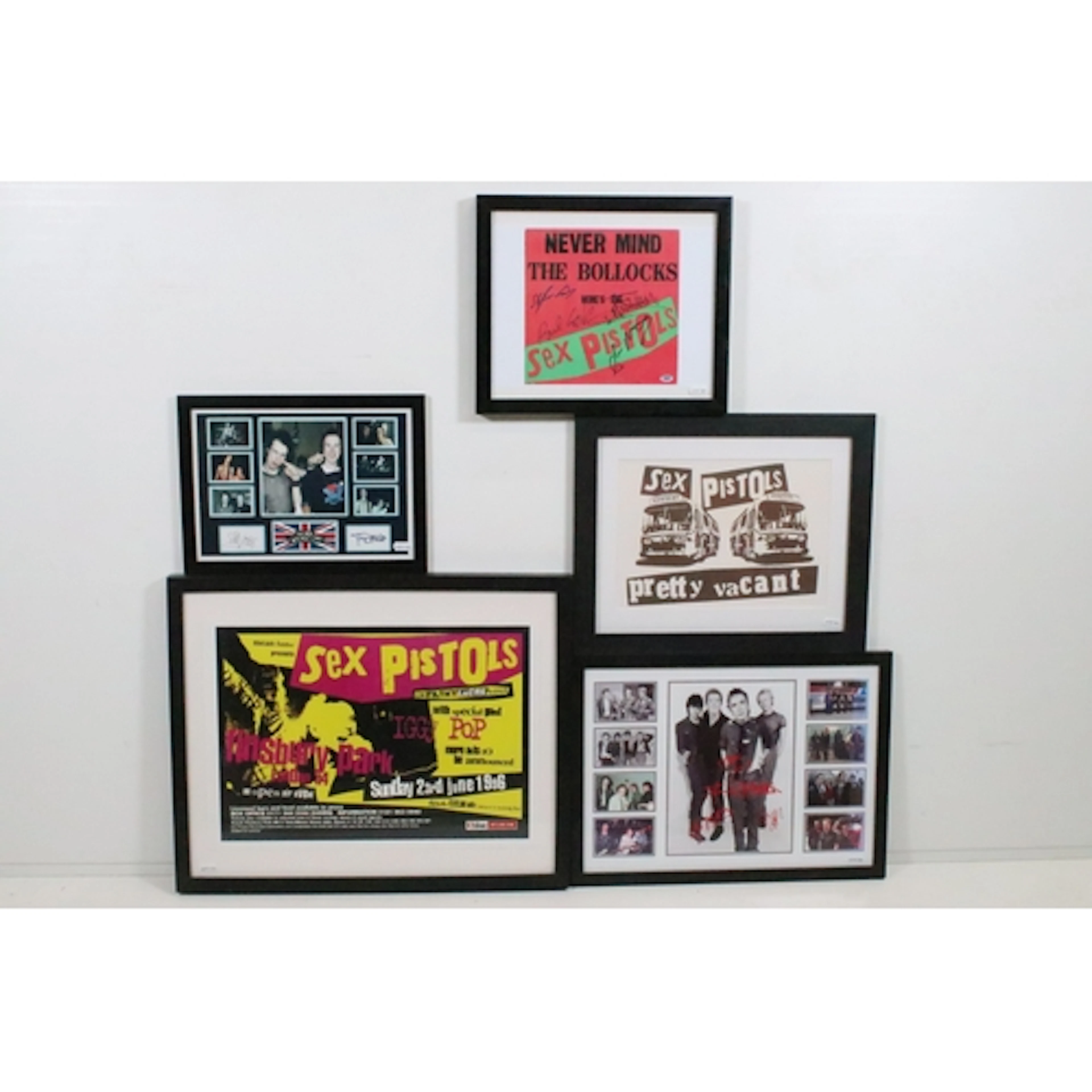 Collection of Sex Pistols related ephemera, to include: an a...