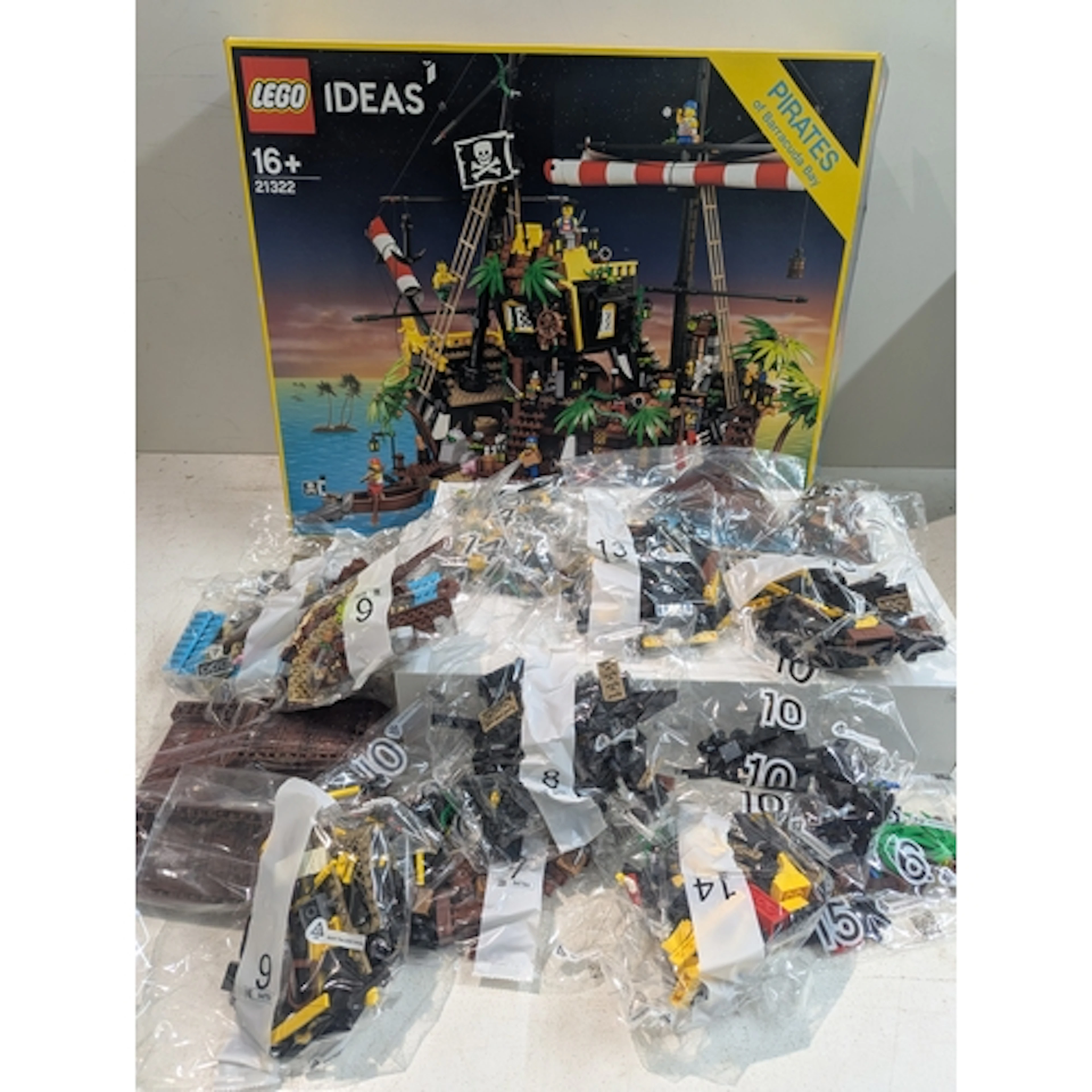 A Lego set in original packaging and box, 21322 Pirates of B...