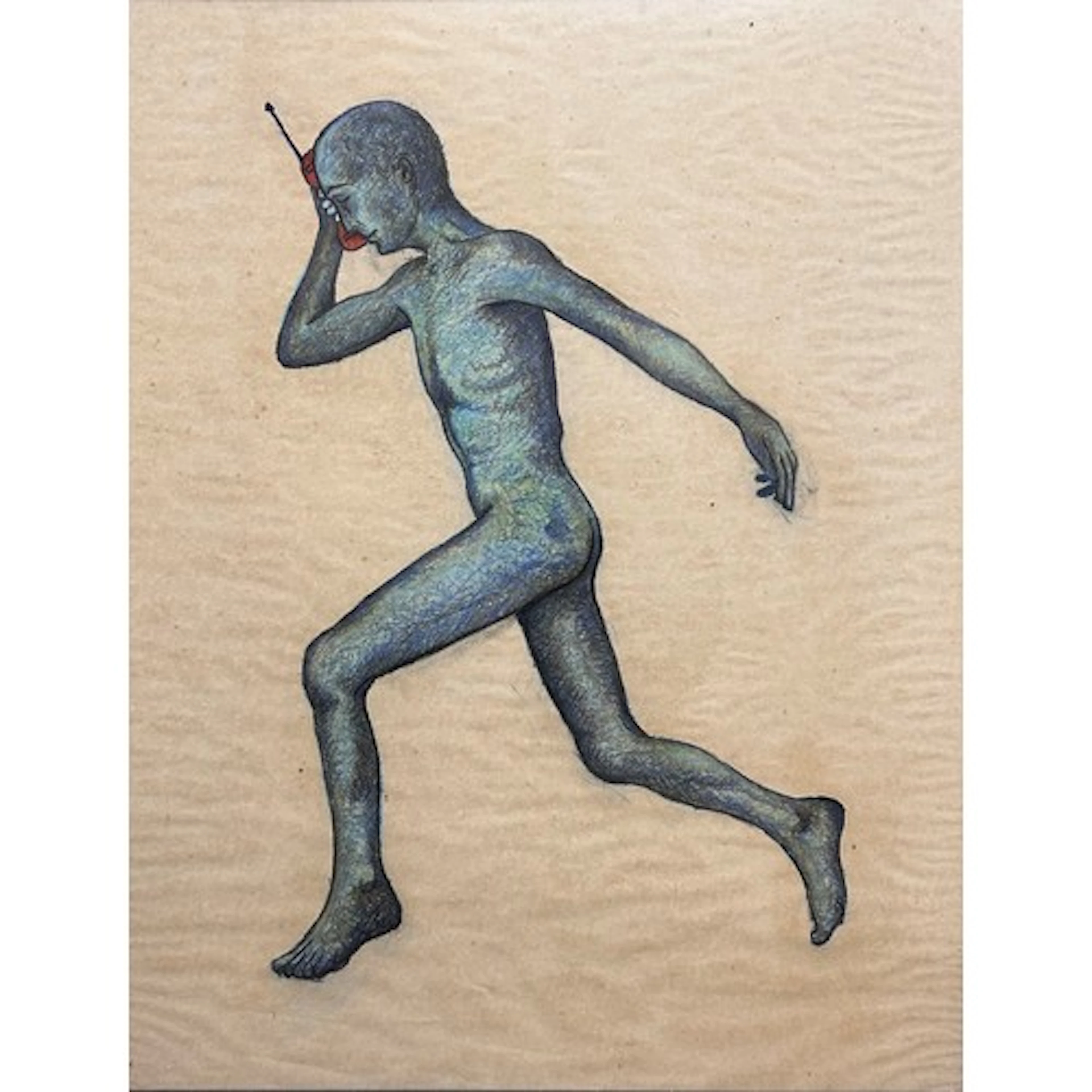 Andrew Wood (British, b.1950) ‘Prehistoric Mobile Telephonis...