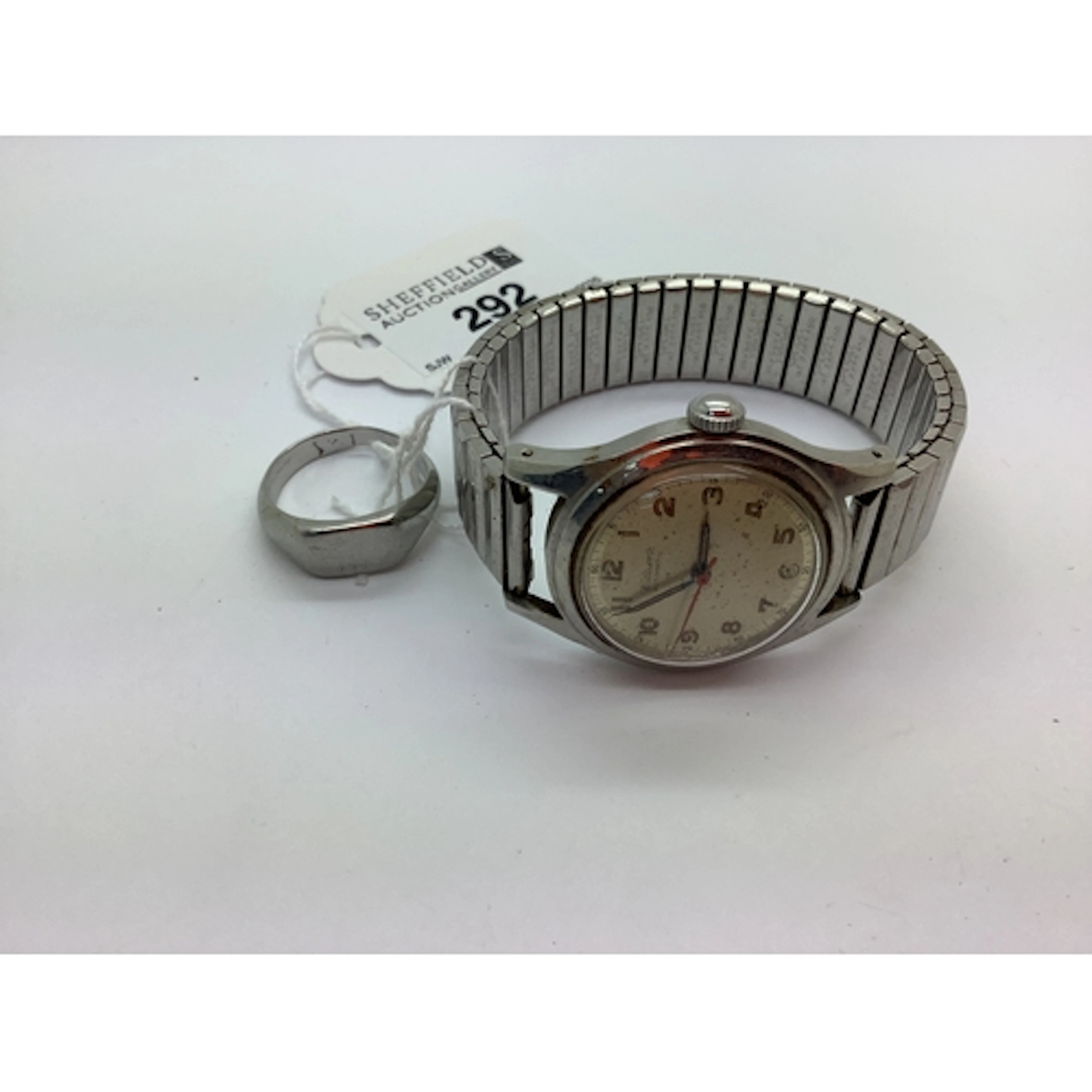 Wadsworth Automatic Vintage Gent's Wristwatch, the signed di...