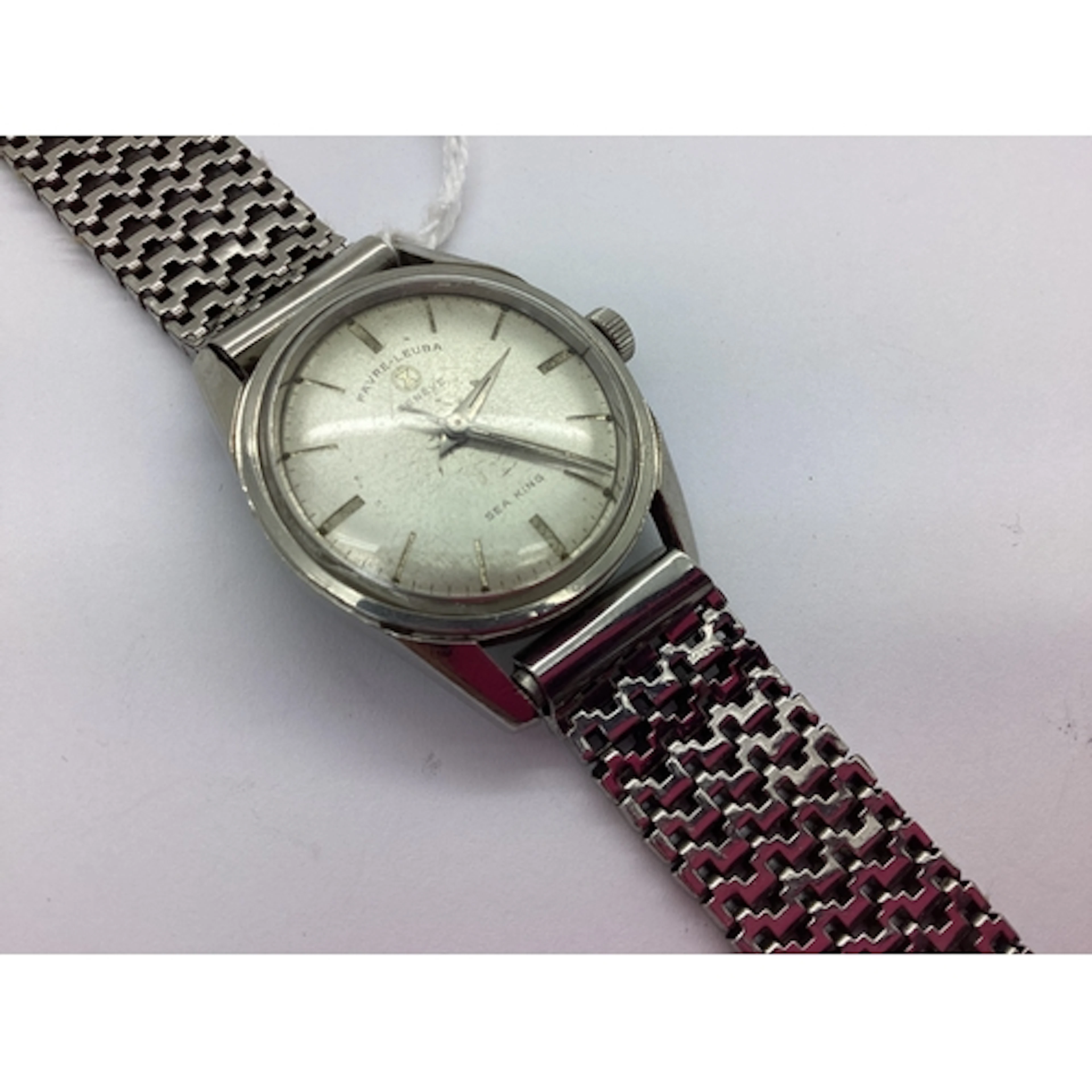 Favre-Leuba; A Vintage 'Sea King' Gent's Wristwatch, the cir...