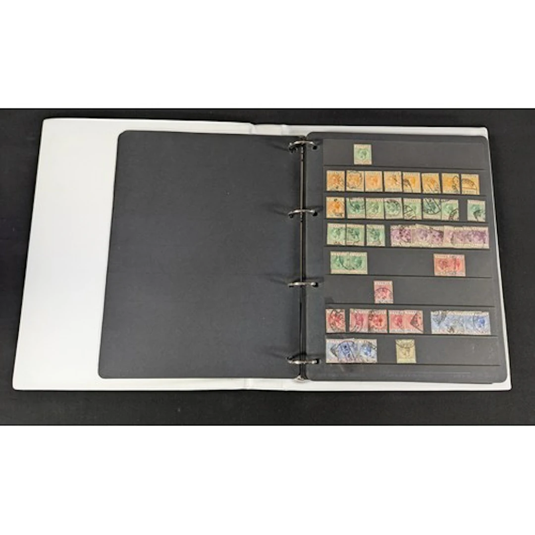 Stamps : Album of Cyprus stamps & covers QV - QEII
