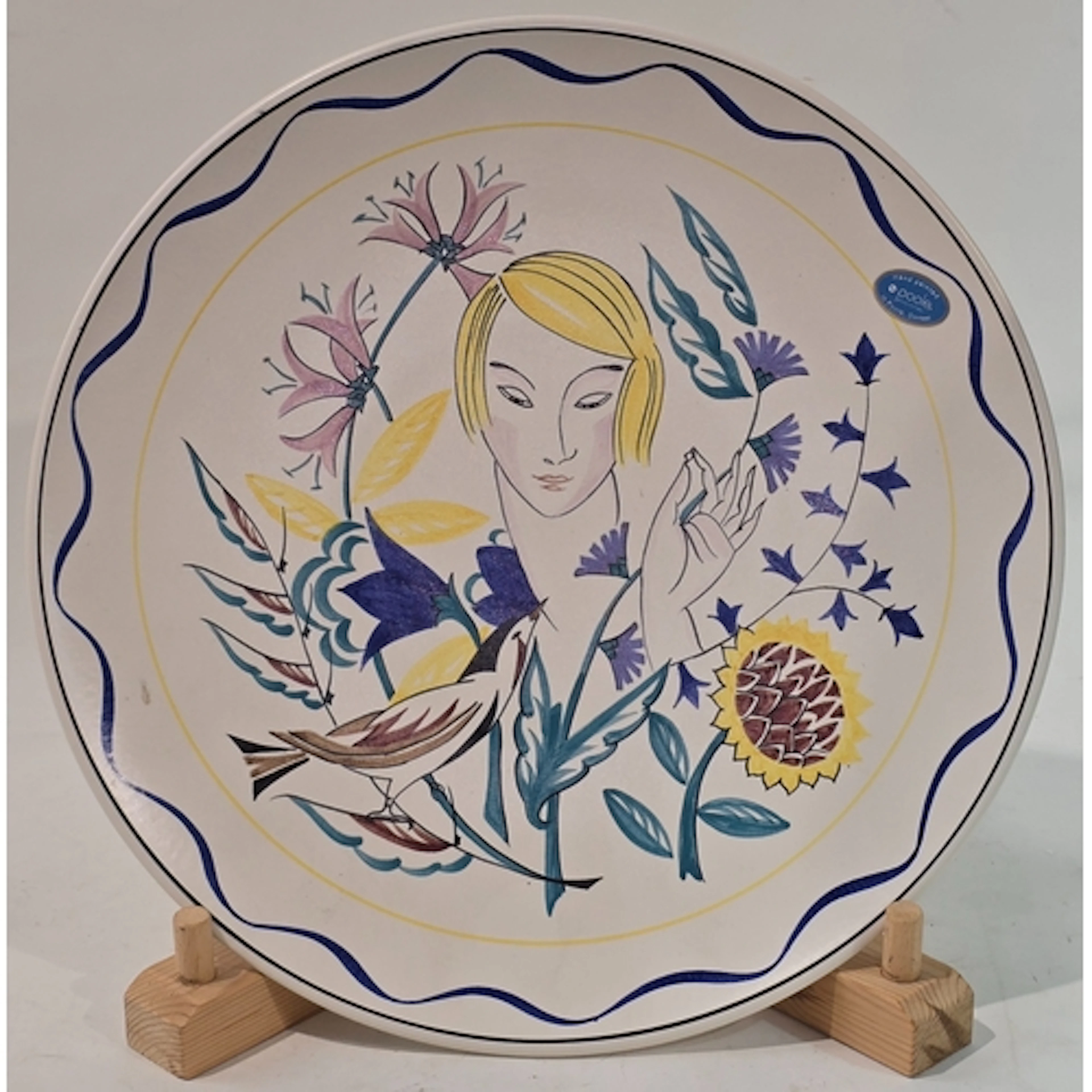 Poole Pottery "Sugar for the Birds 2006, limited edition cha...