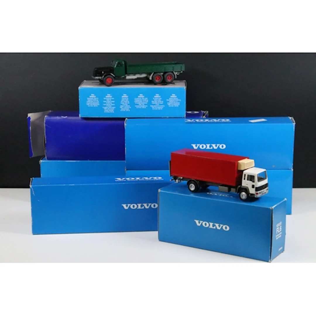 Seven boxed Conrad Volvo haulage and commercial related diec...