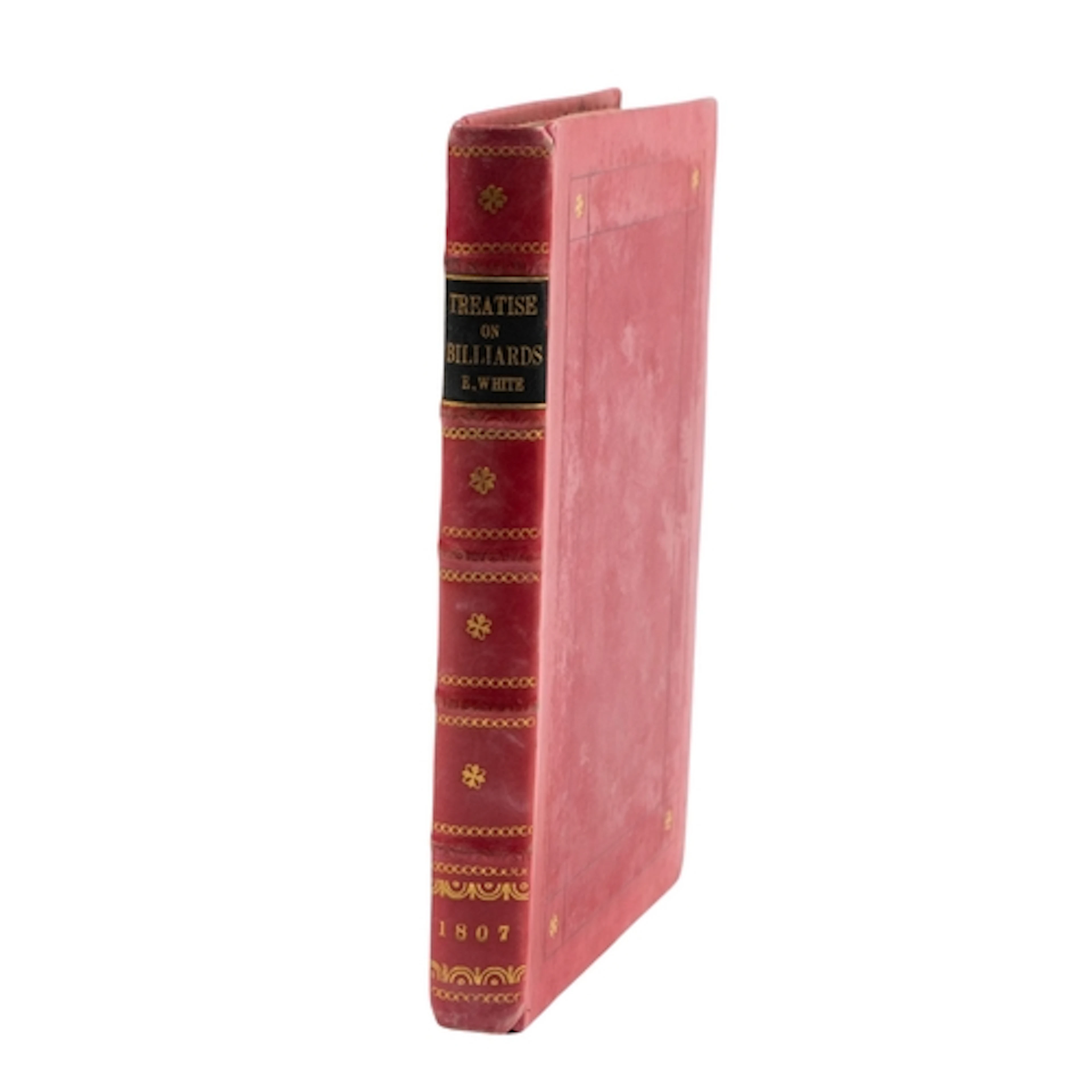 BILLIARDS. WHITE, E. A Practical Treatise on the Game of Bil...