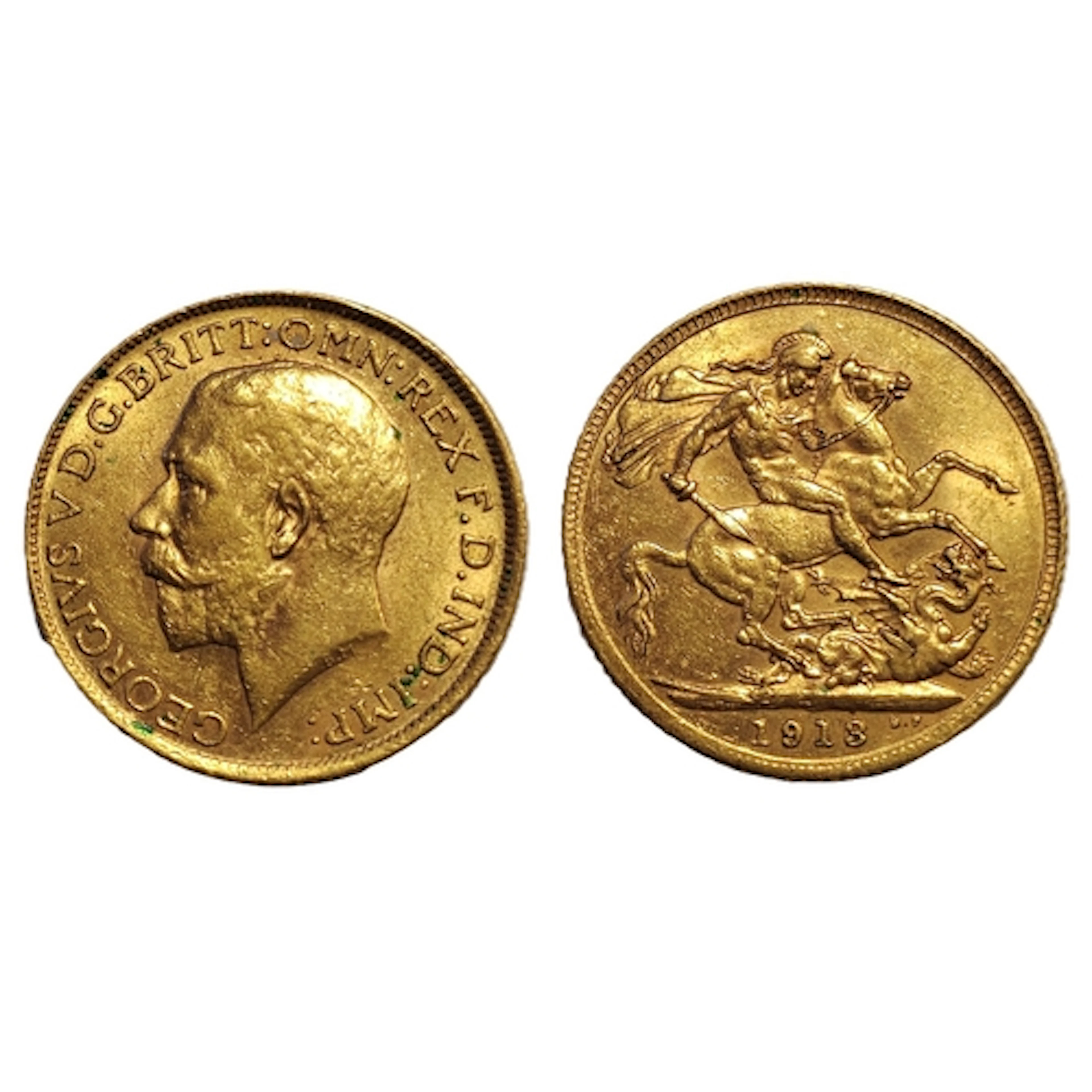 Investment Gold Lot - documents required. 1913 sovereign ver...