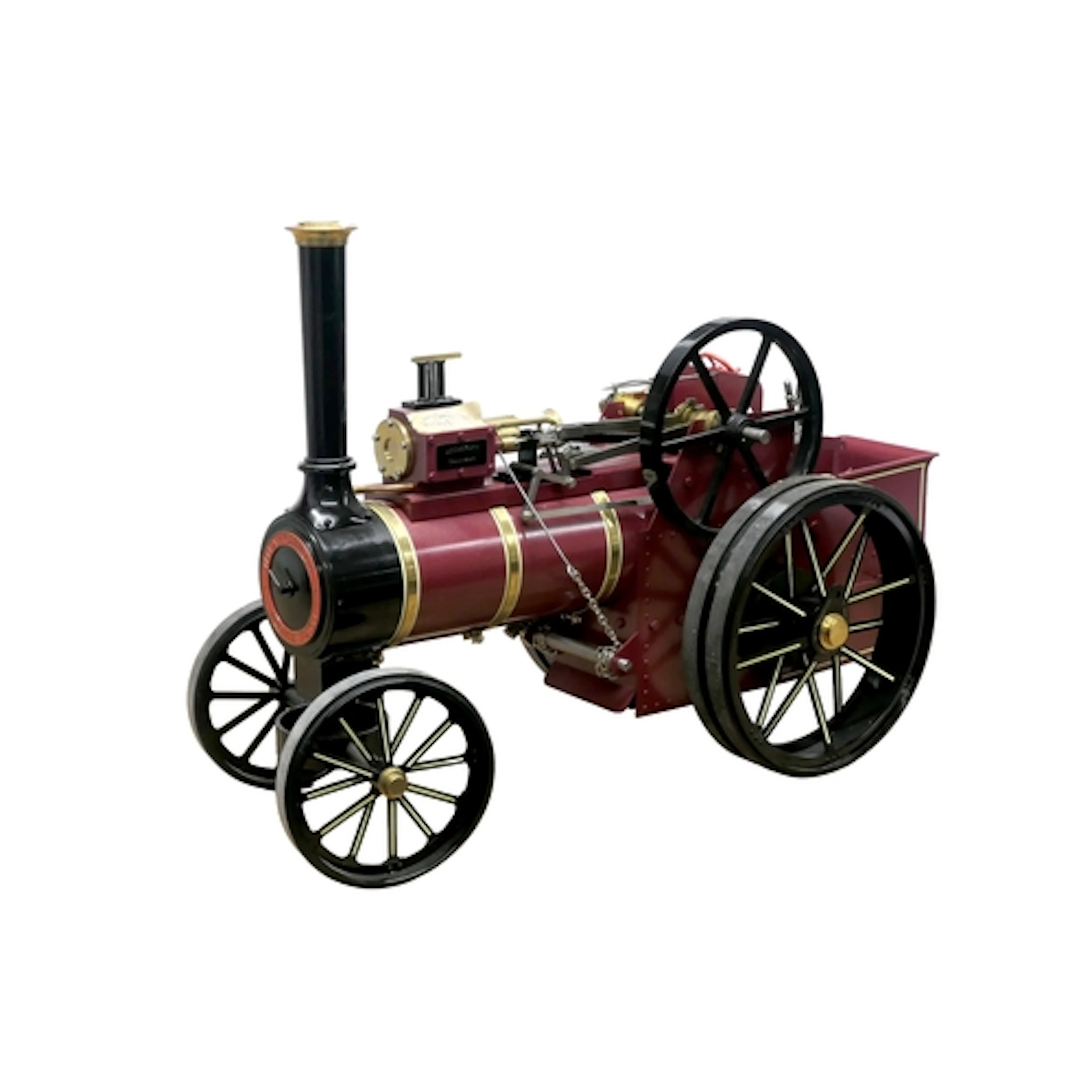 A Maxitrak 1.5 Inch Allchin Gas Fired Live Steam Traction En...
