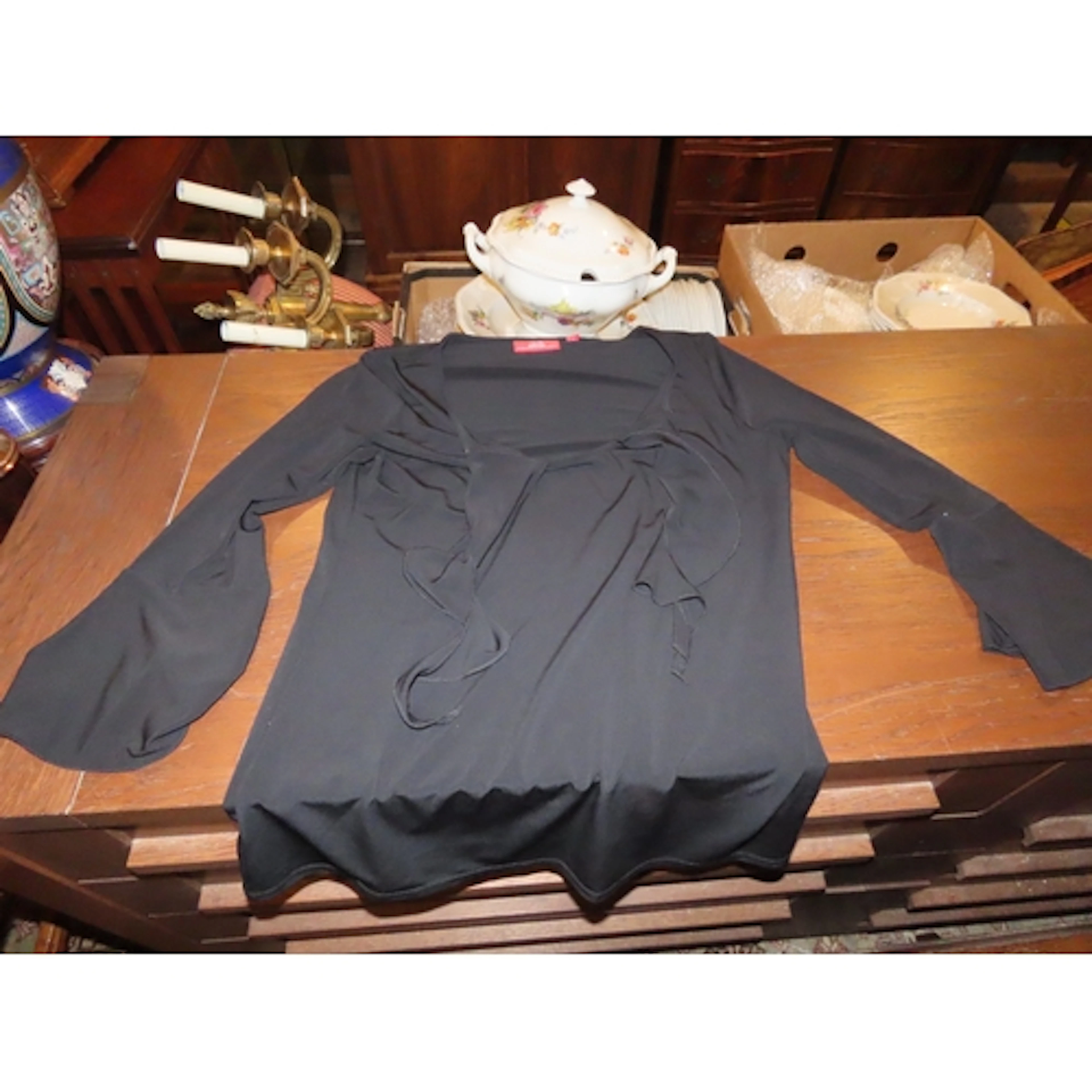 Oscar de la Renta Lady's Blouse Medium Size