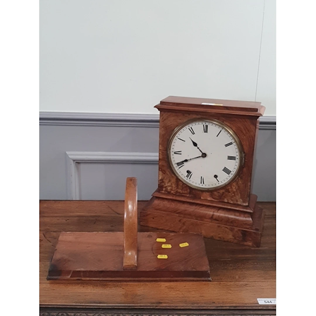 A walnut cased wall Clock, (R40.