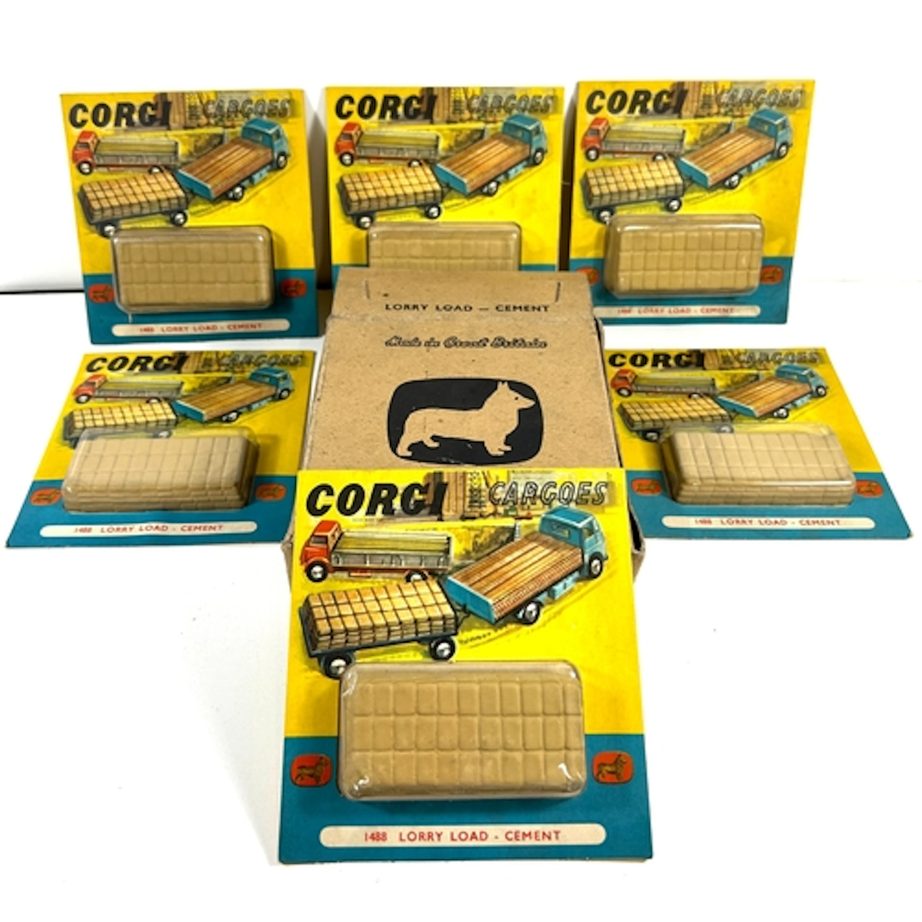 A rare early 1960's Corgi Toys retailers Trade Pack "Lorry ...