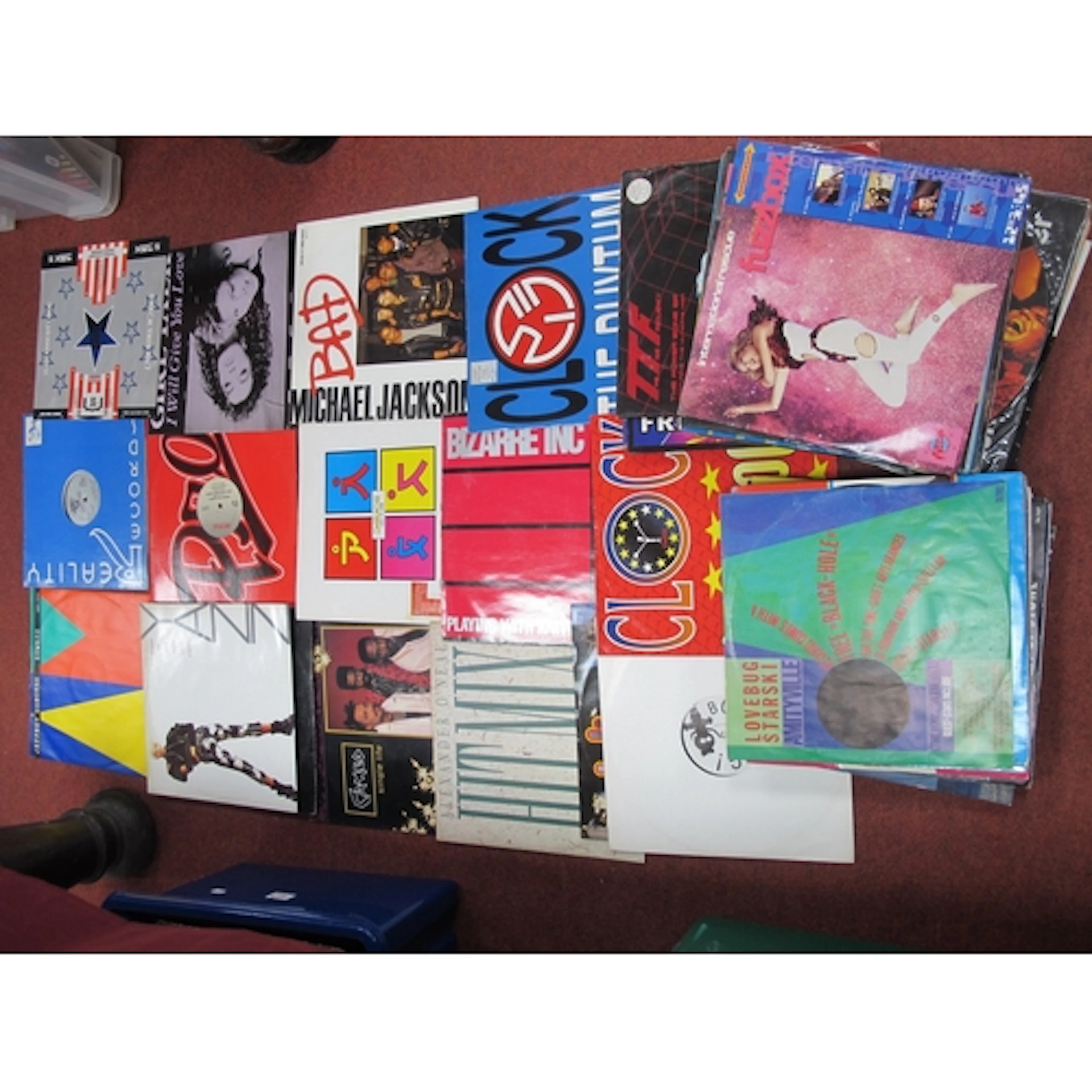 Lot of 90+ Hip Hop, Electro, Soul, Dance 12" singles. Mainly...