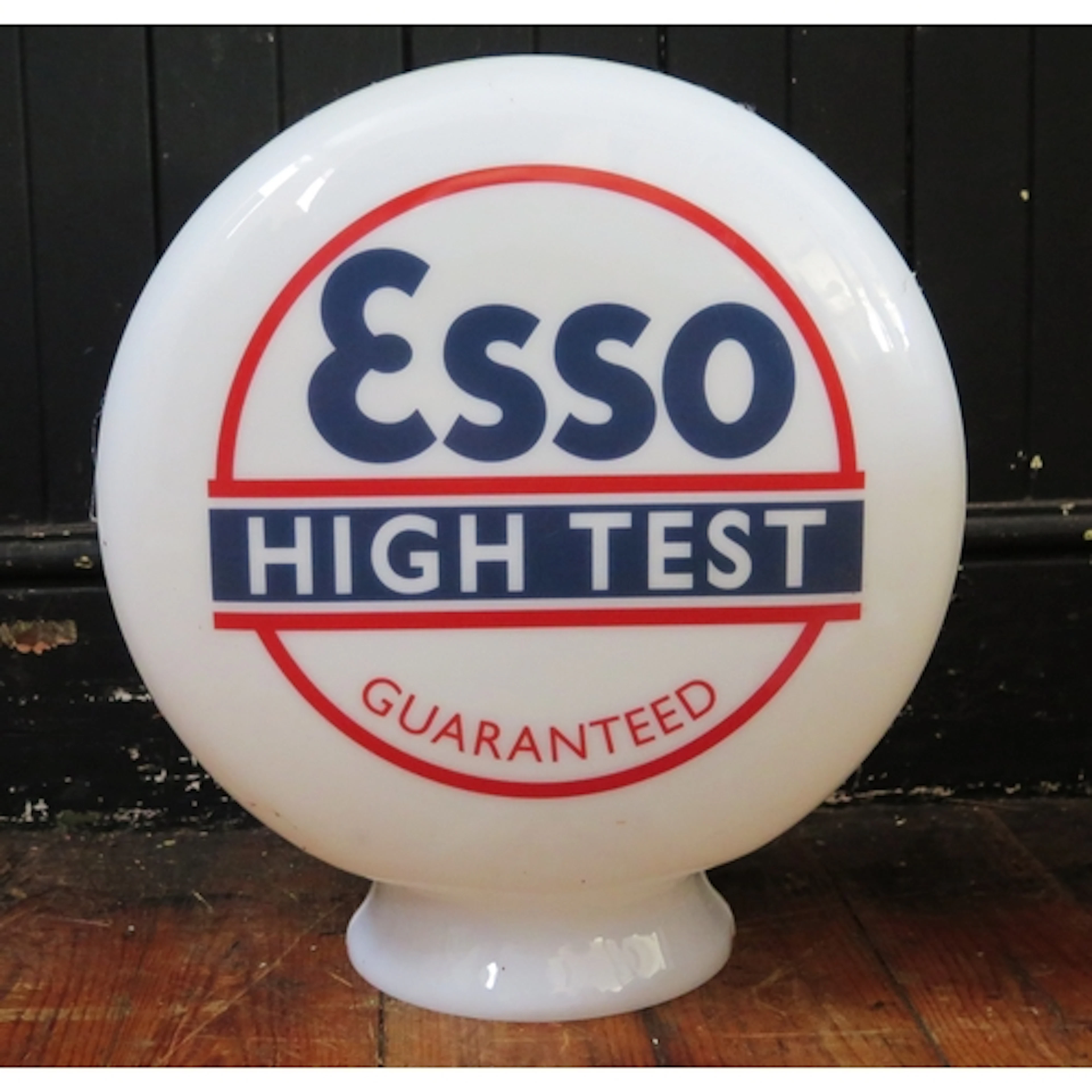 "Esso High Test" - a reproduction double sided plastic petro...
