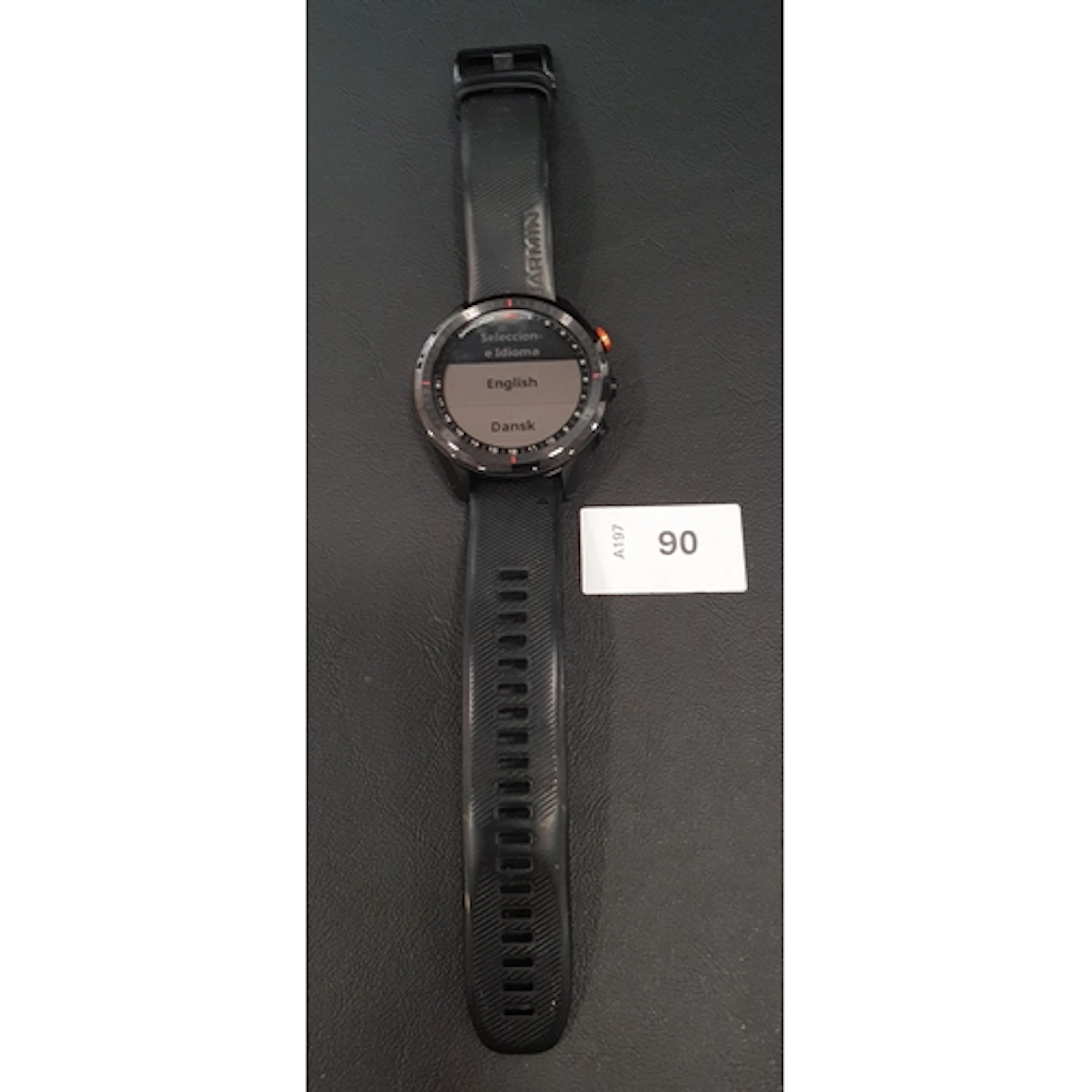 GARMIN APPROACH S62 GOLF WATCH serial number - 69T292413, w...