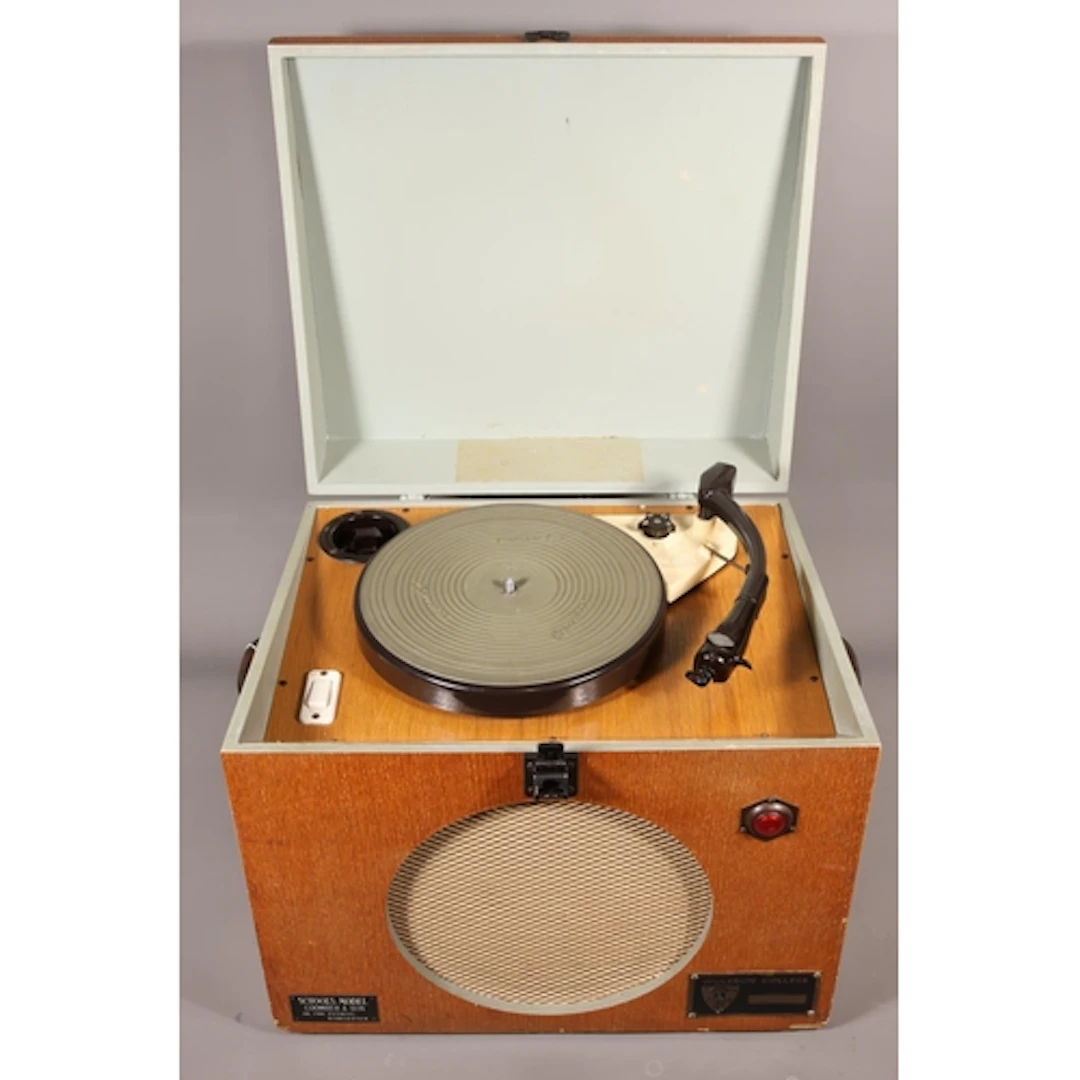 Coomber Schools Model 4 Speed Garrard Record Player - Ex Wul...