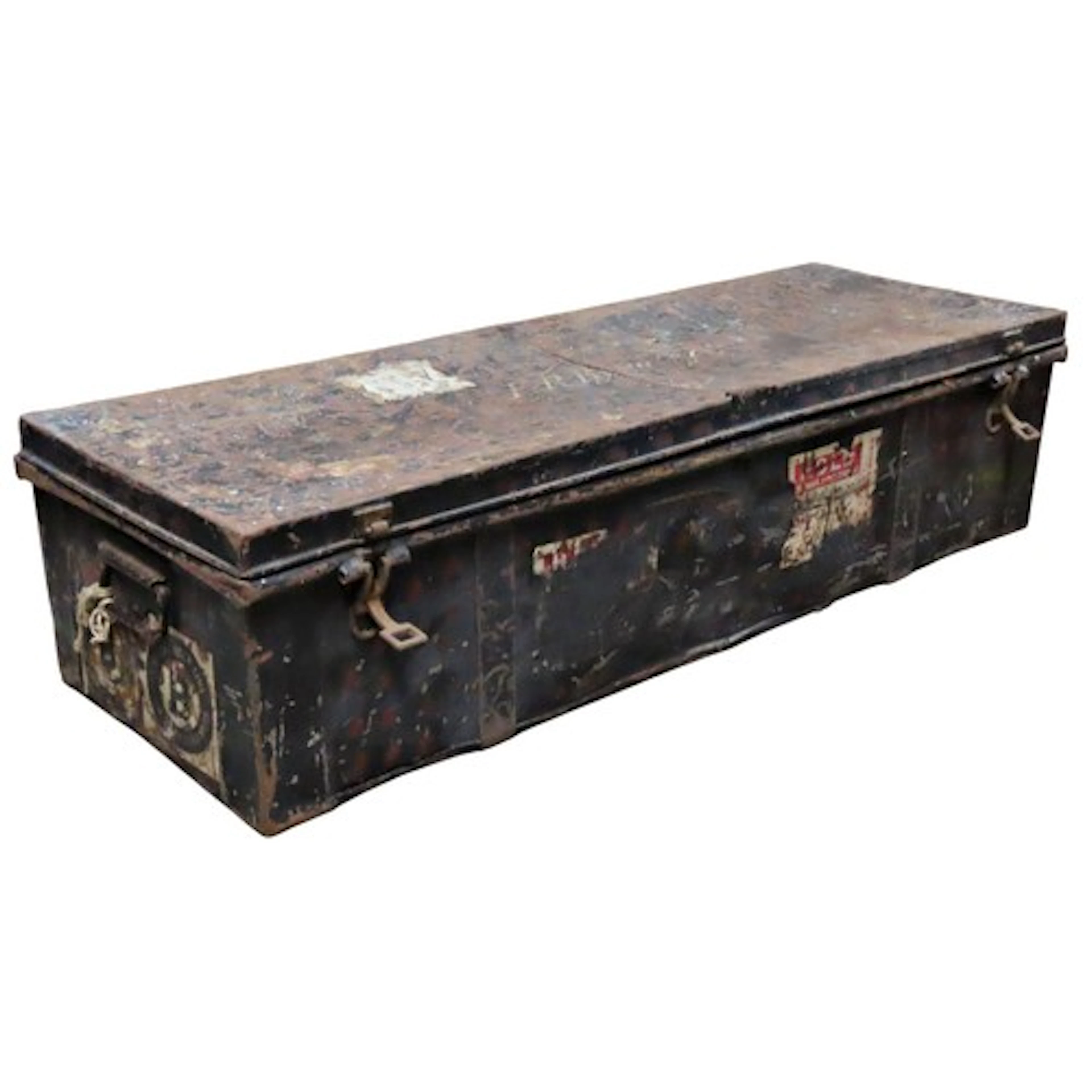 A 19th century rosewood and brass banded writing slope, a wa...