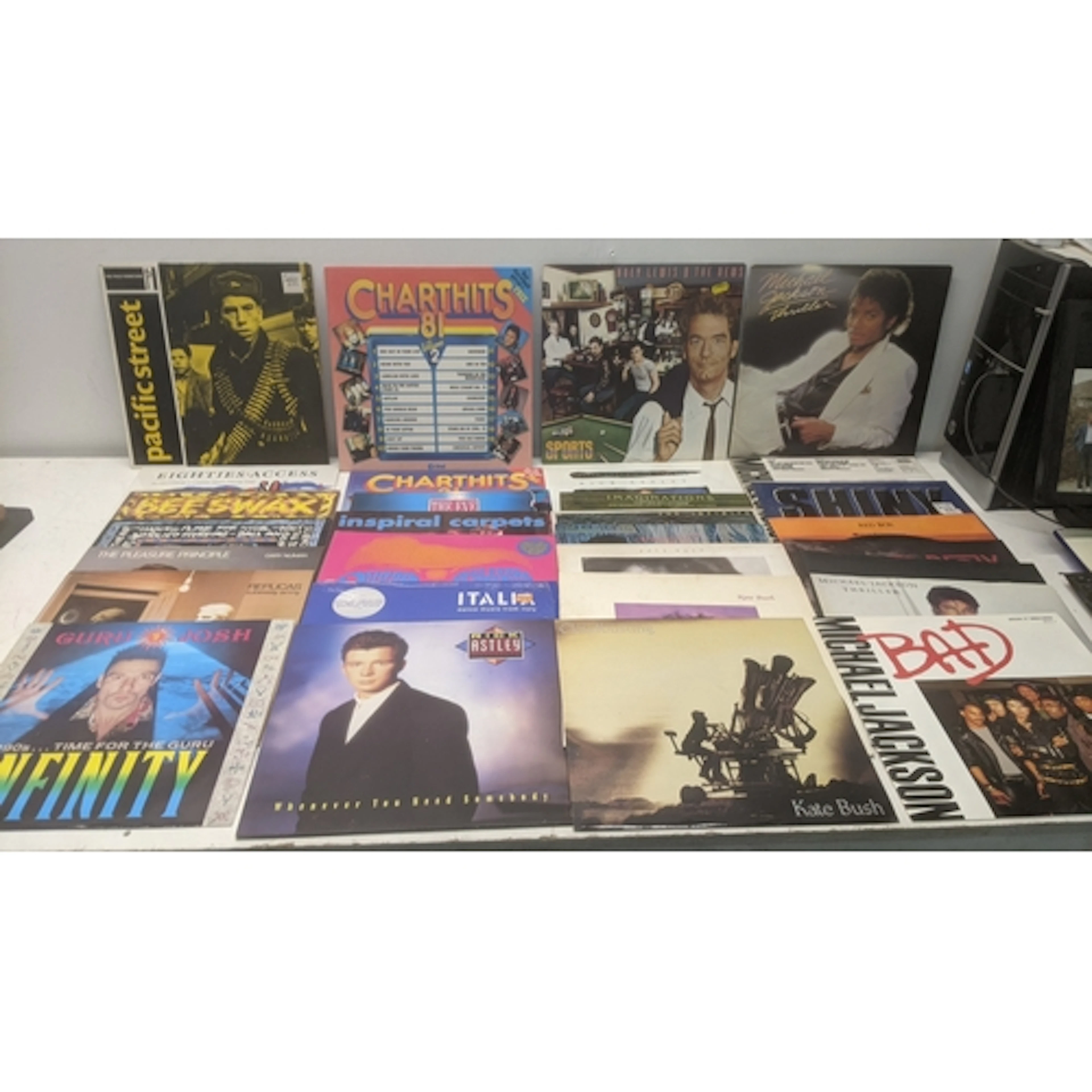A large collection of mostly 1980's Pop, New wave and Rock L...