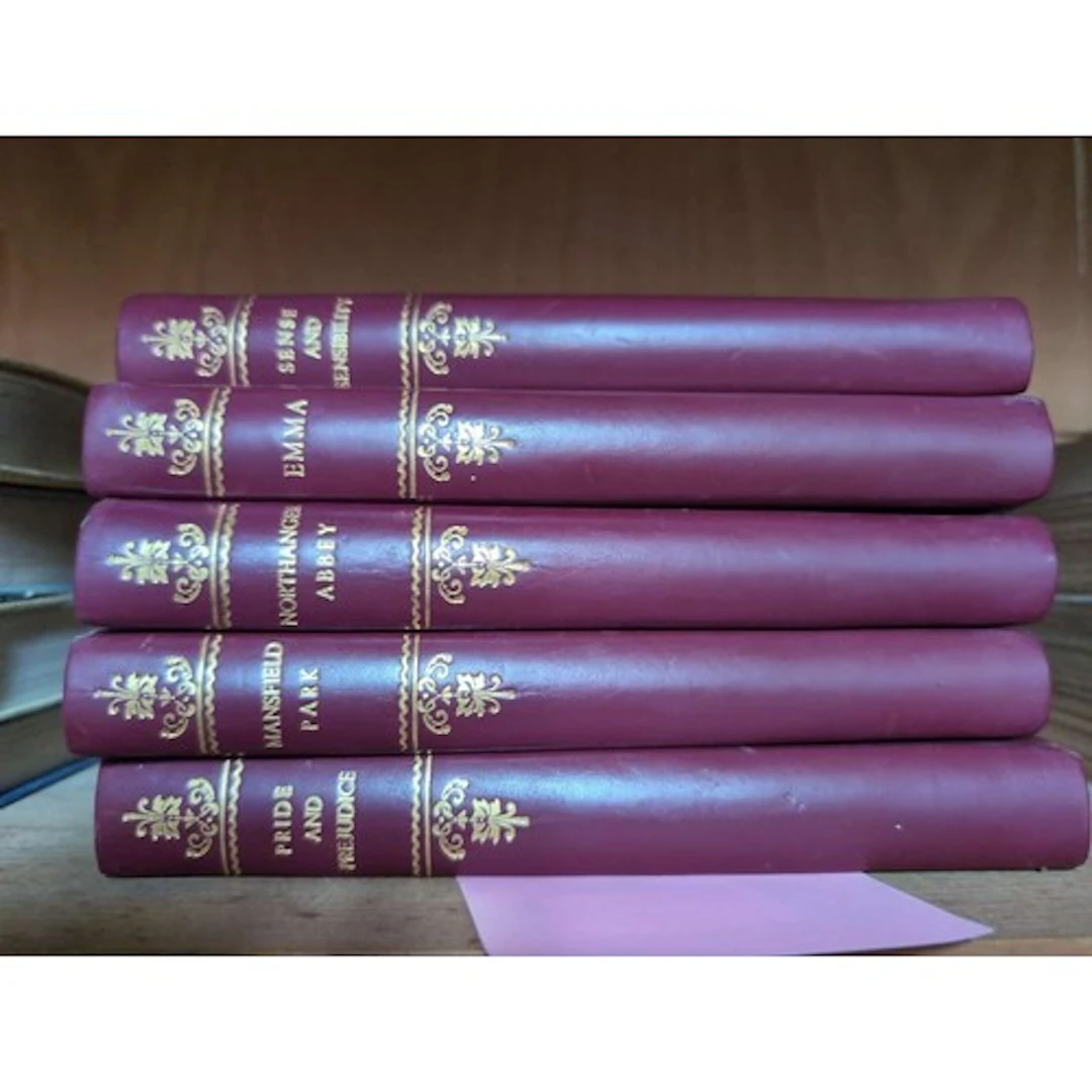 Set of 5 "Jane Austen" novels 1929-1933