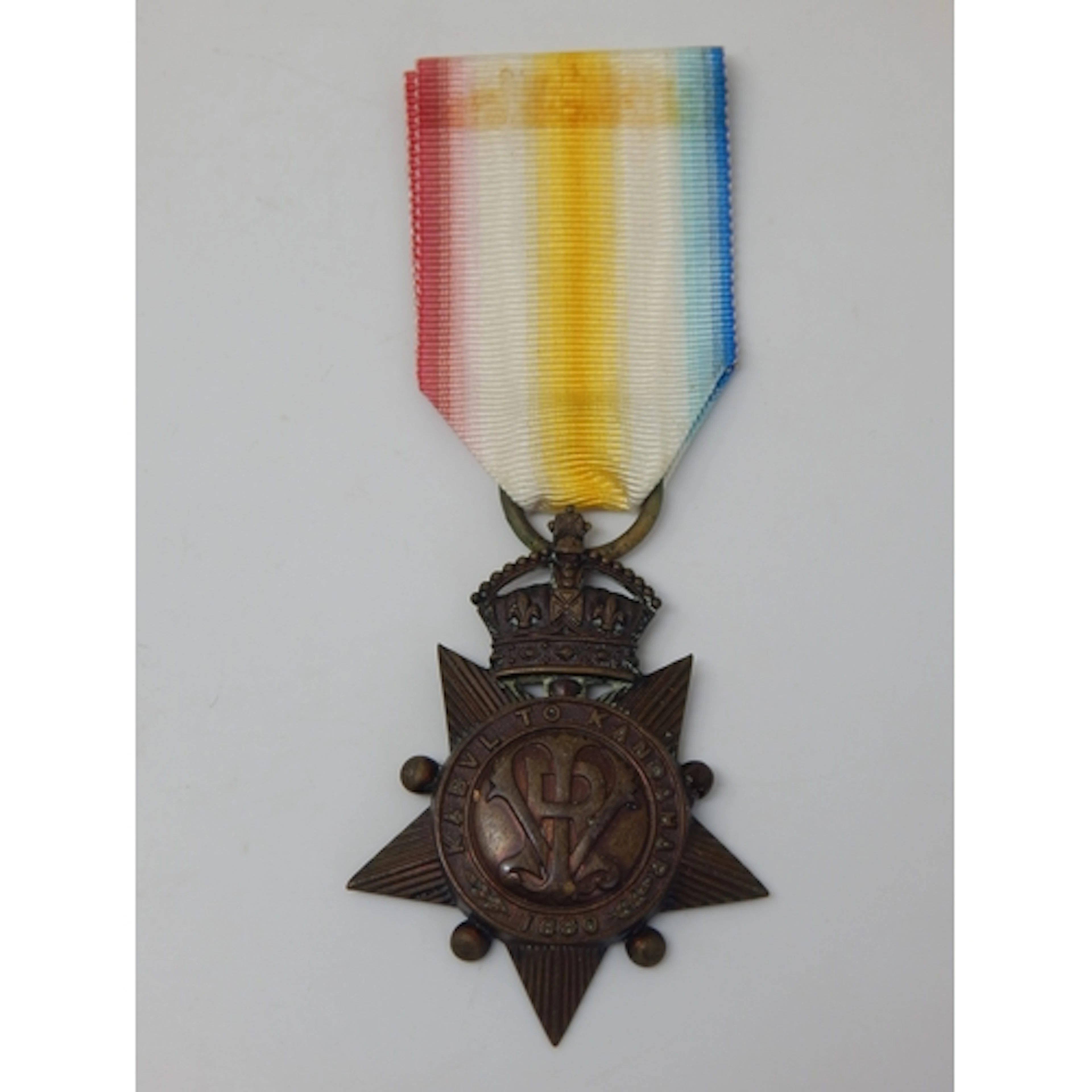 Kabul To Kandahar Star 1880 (Impressed Naming) Awarded & Nam...