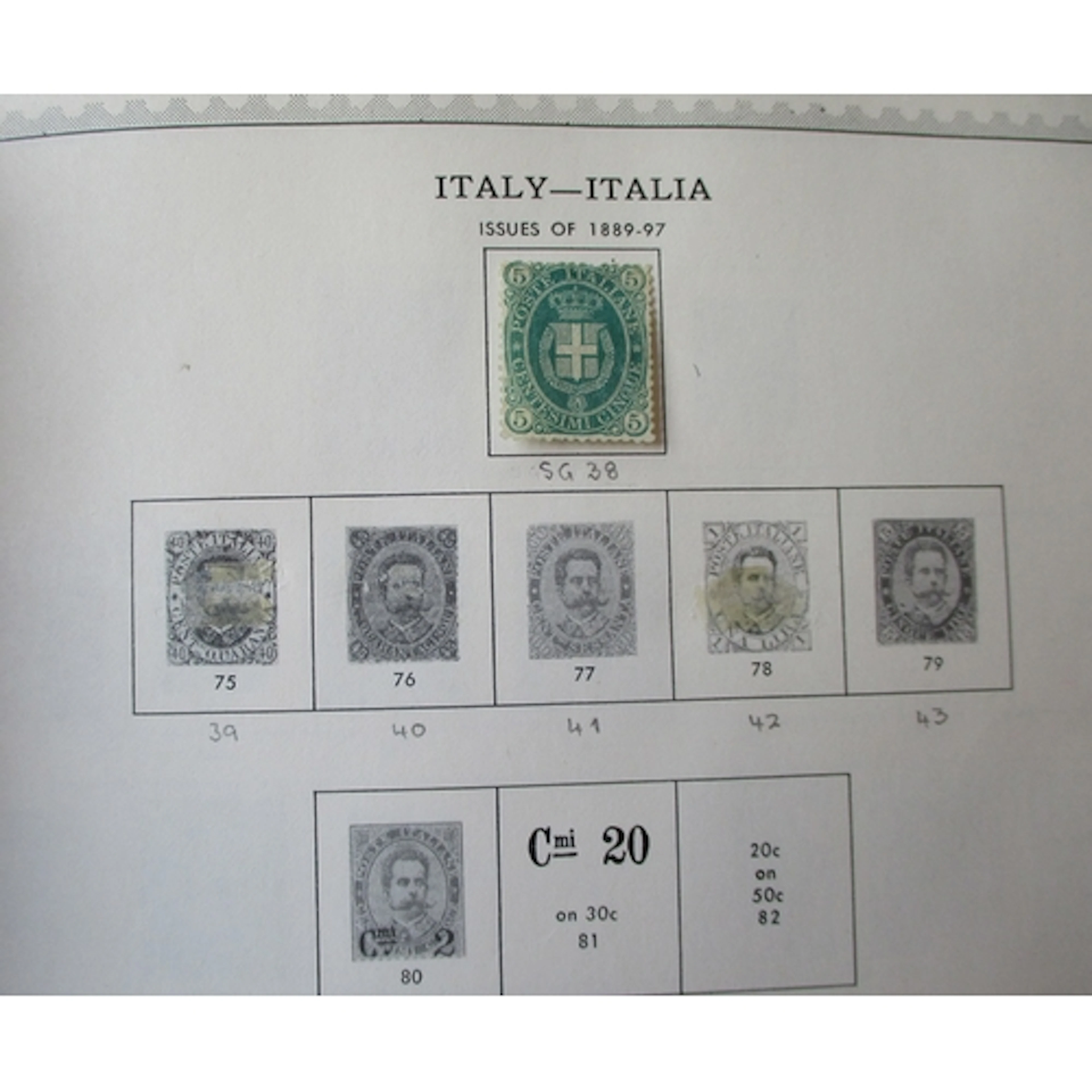 Italy. Early to modern mounted mint collection in a Minkus a...