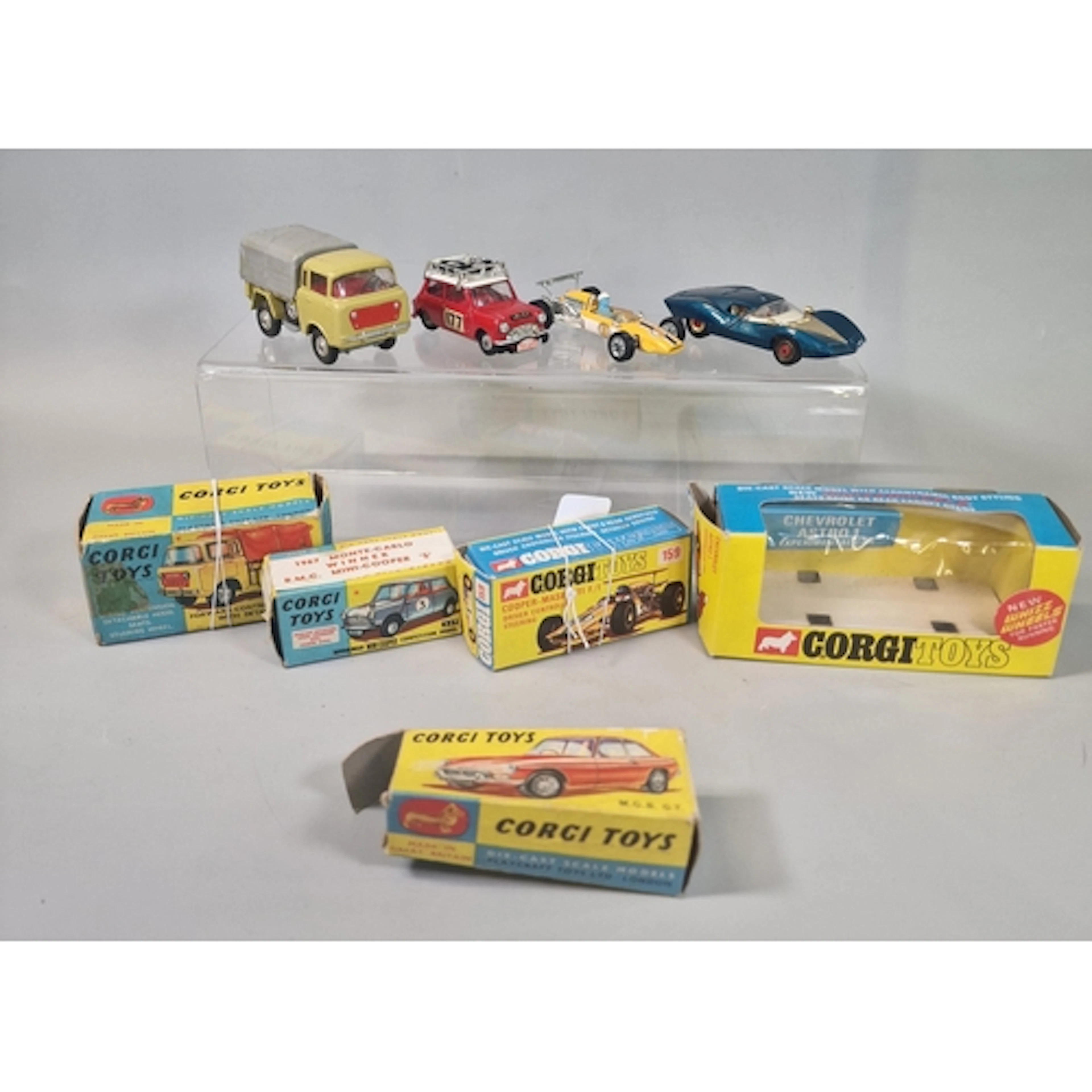 Collection of Corgi Toys to include: 470 Forward Control Jee...
