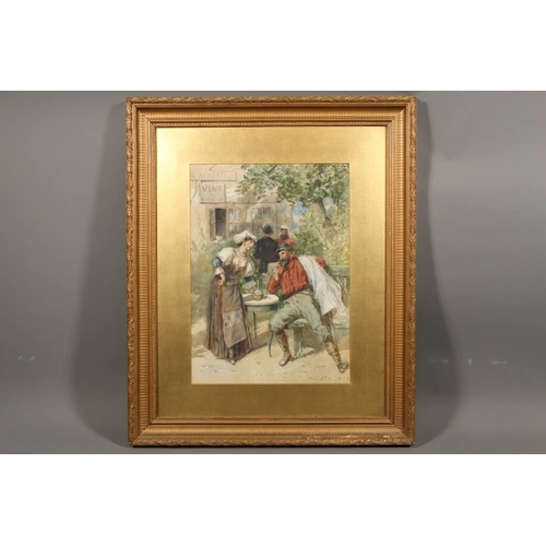 GEORGE CLARK STANTON RSA (Scottish 1832-1894), military figu...