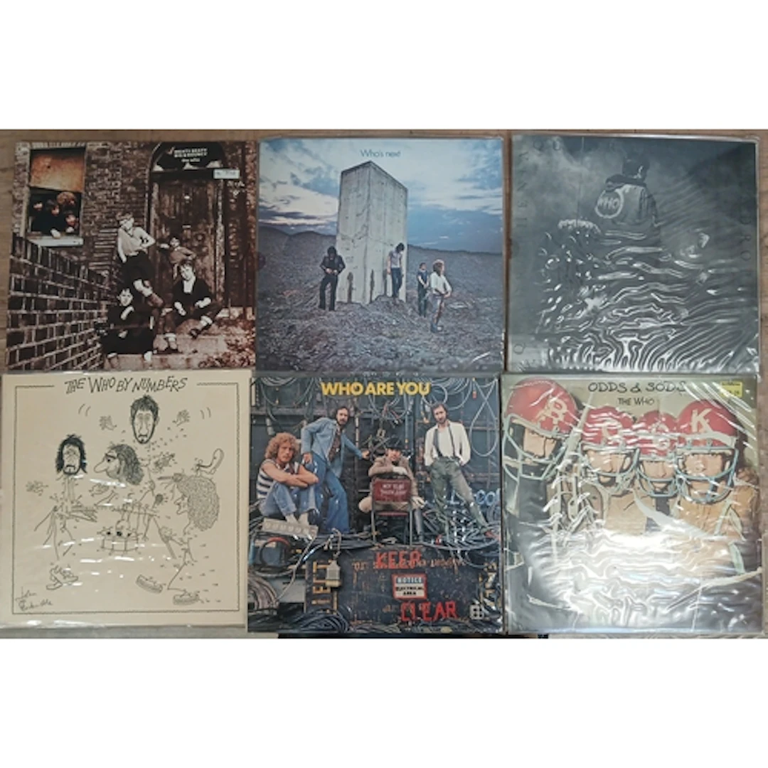 The Who - a group of 6 LPs.