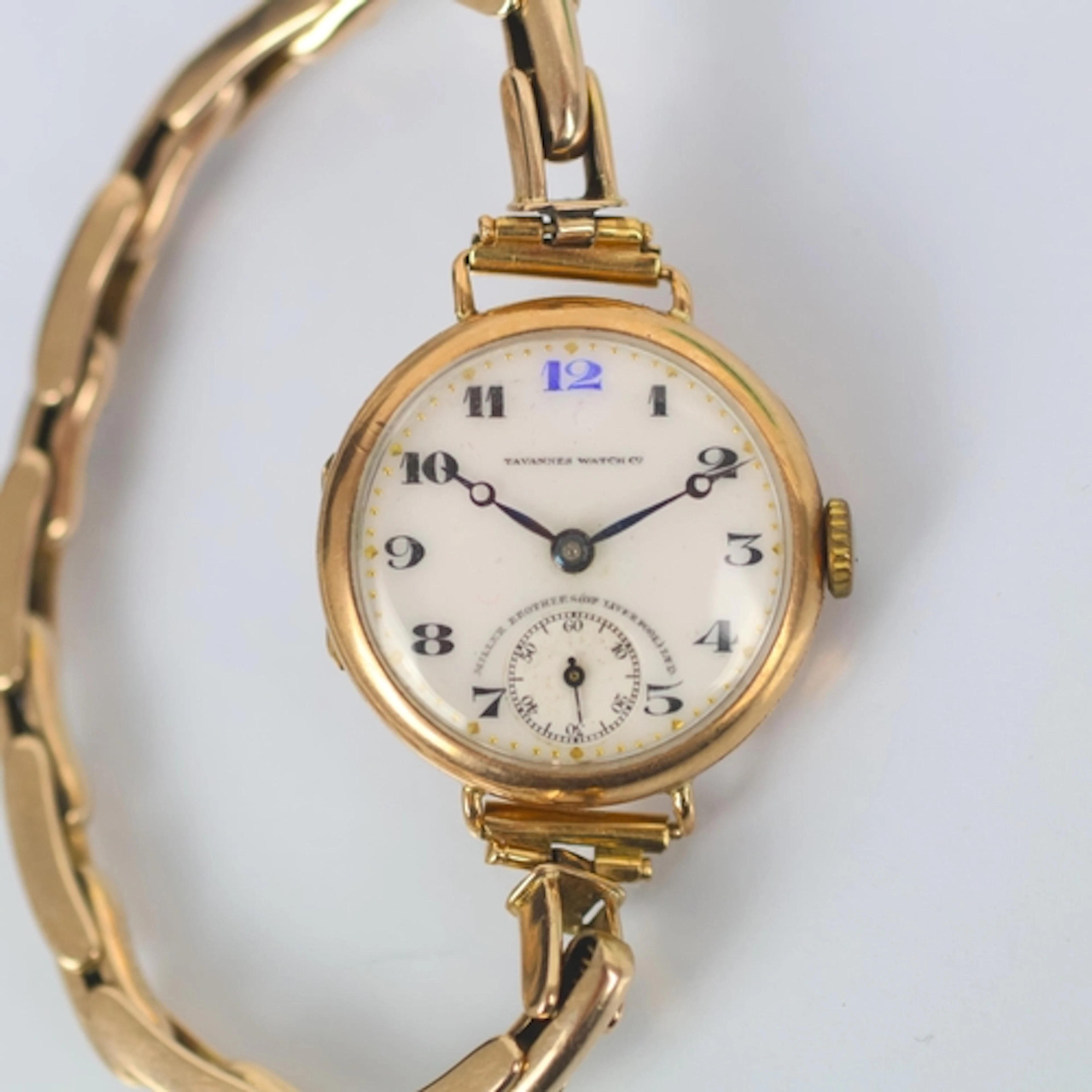 An early 20th century ladies 'Tavannes Watch Co' wristwatch,...