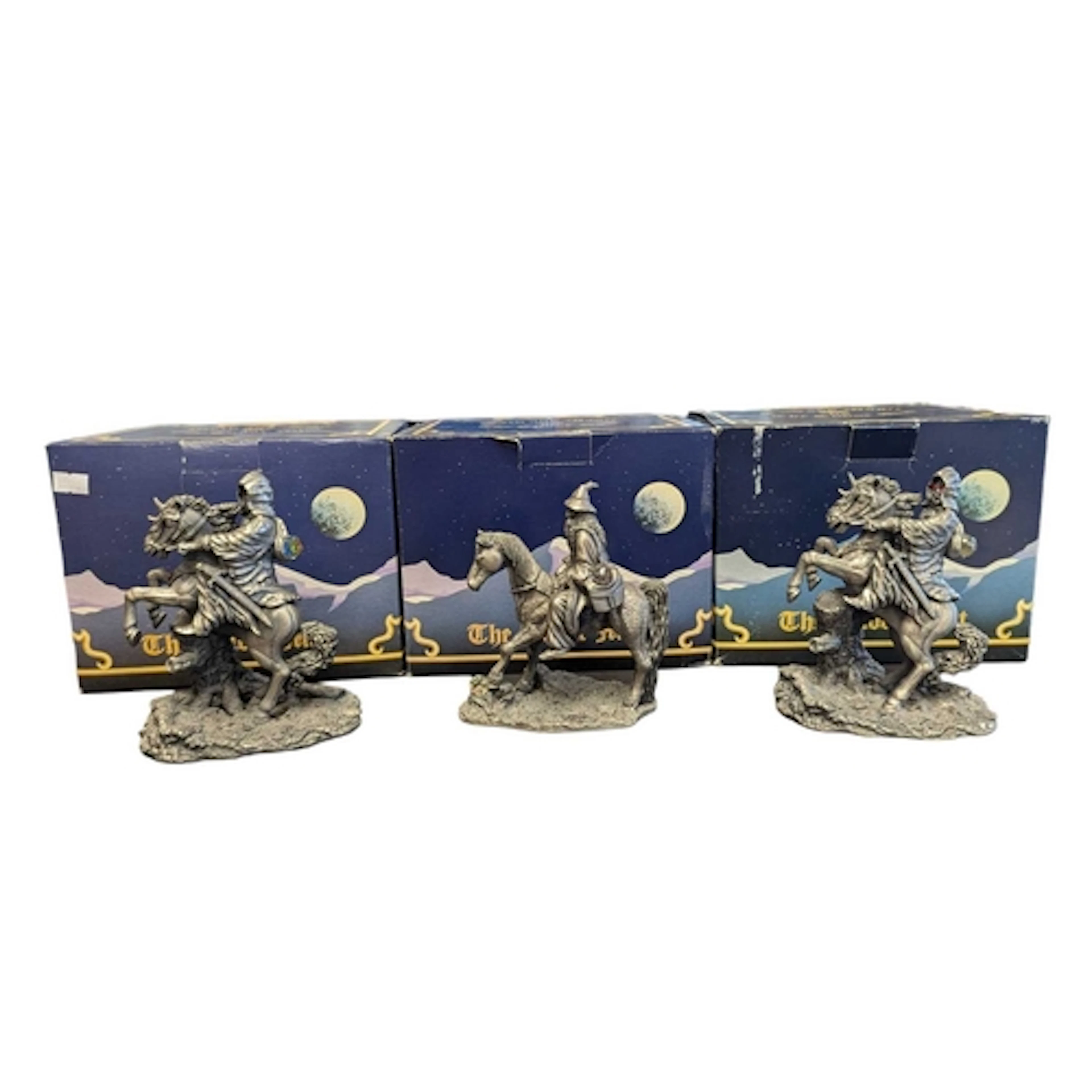 The Tudor Mint - The Lord of the Rings - Three 1990s boxed p...