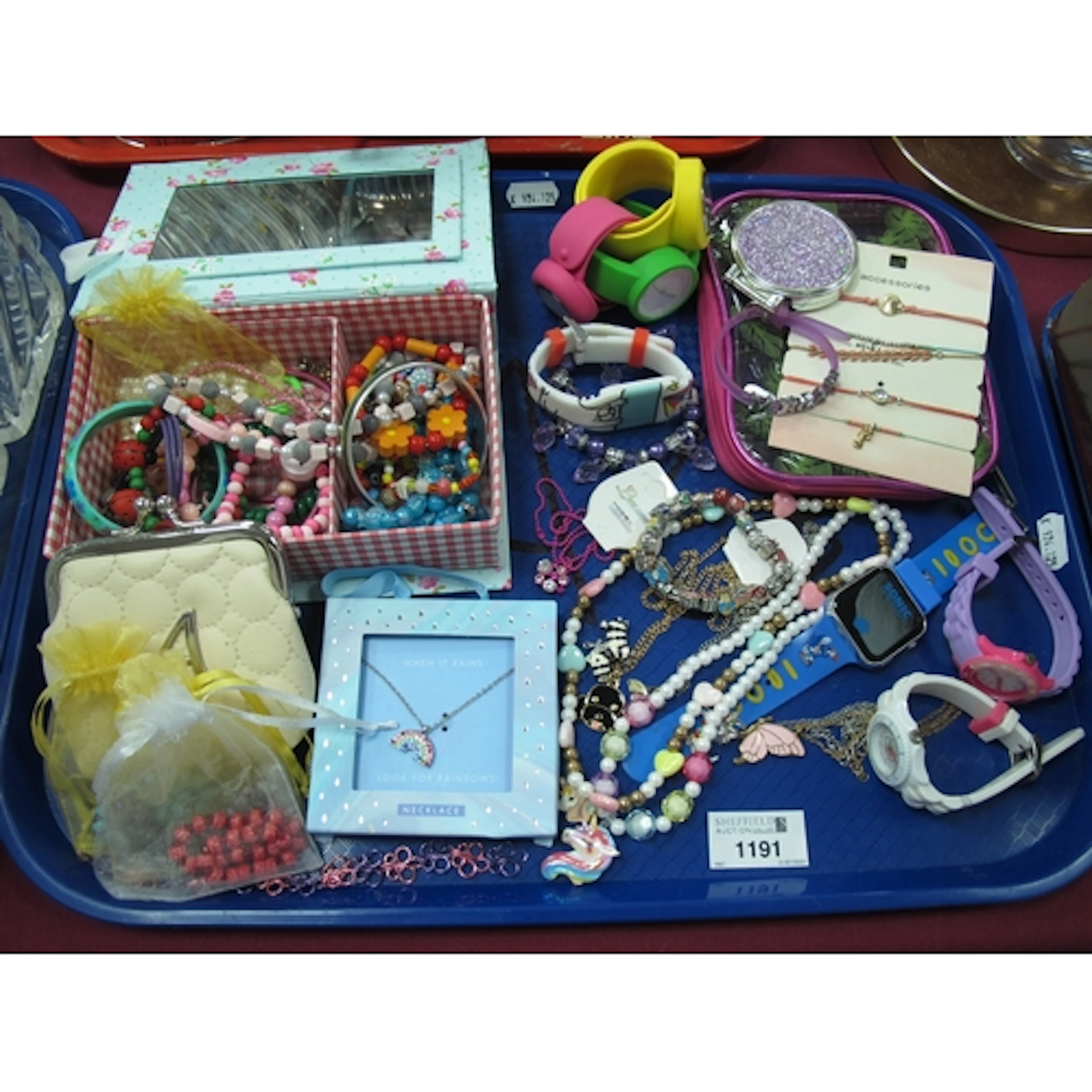 A Collection of Children's Novelty Wristwatches and Jeweller...